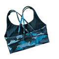 Top talla 4 camo azules