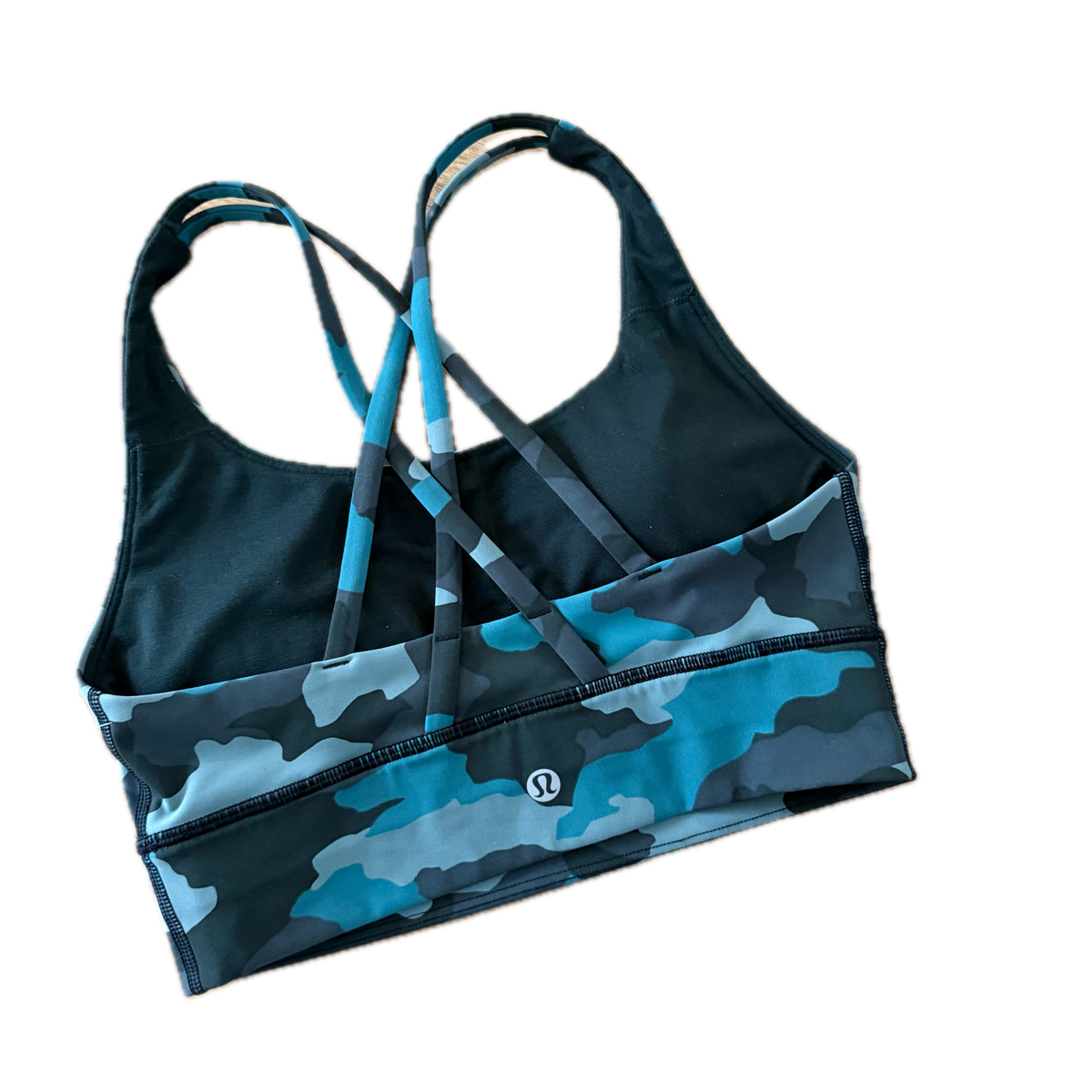 Top talla 4 camo azules