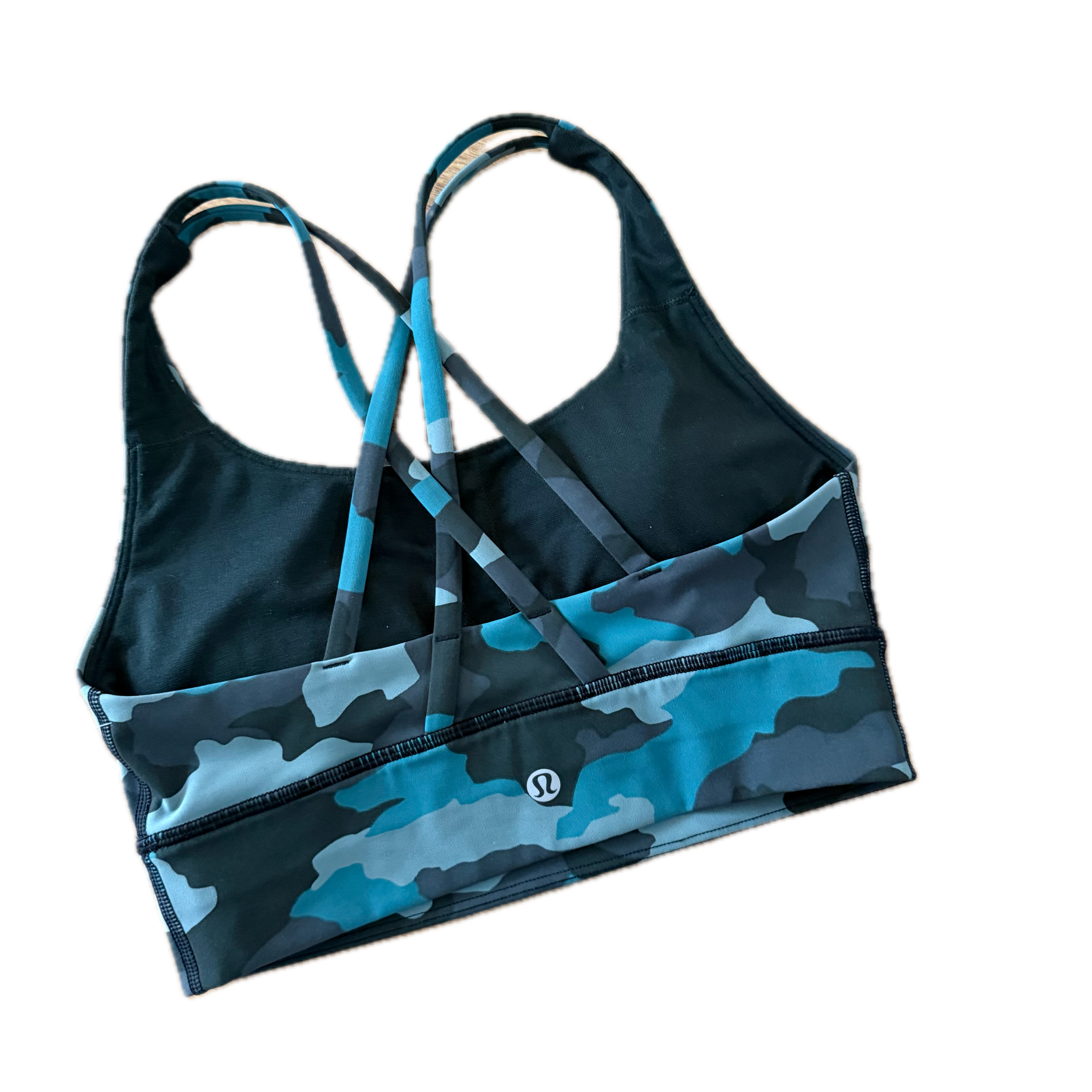 Top talla 4 camo azules
