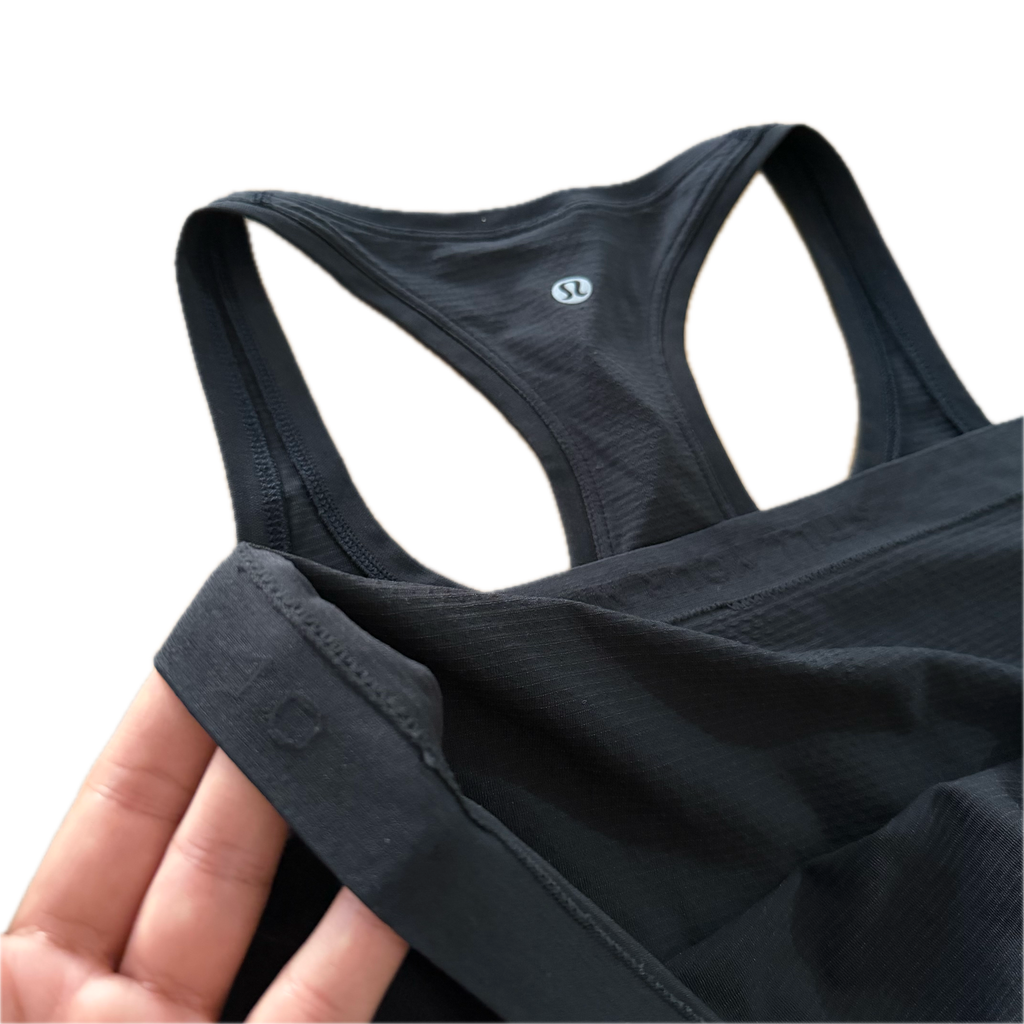 Tank Lululemon L negra