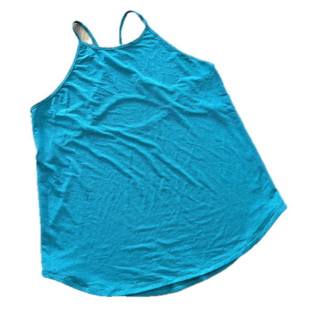 Tank Lululemon talla L azul fosfo