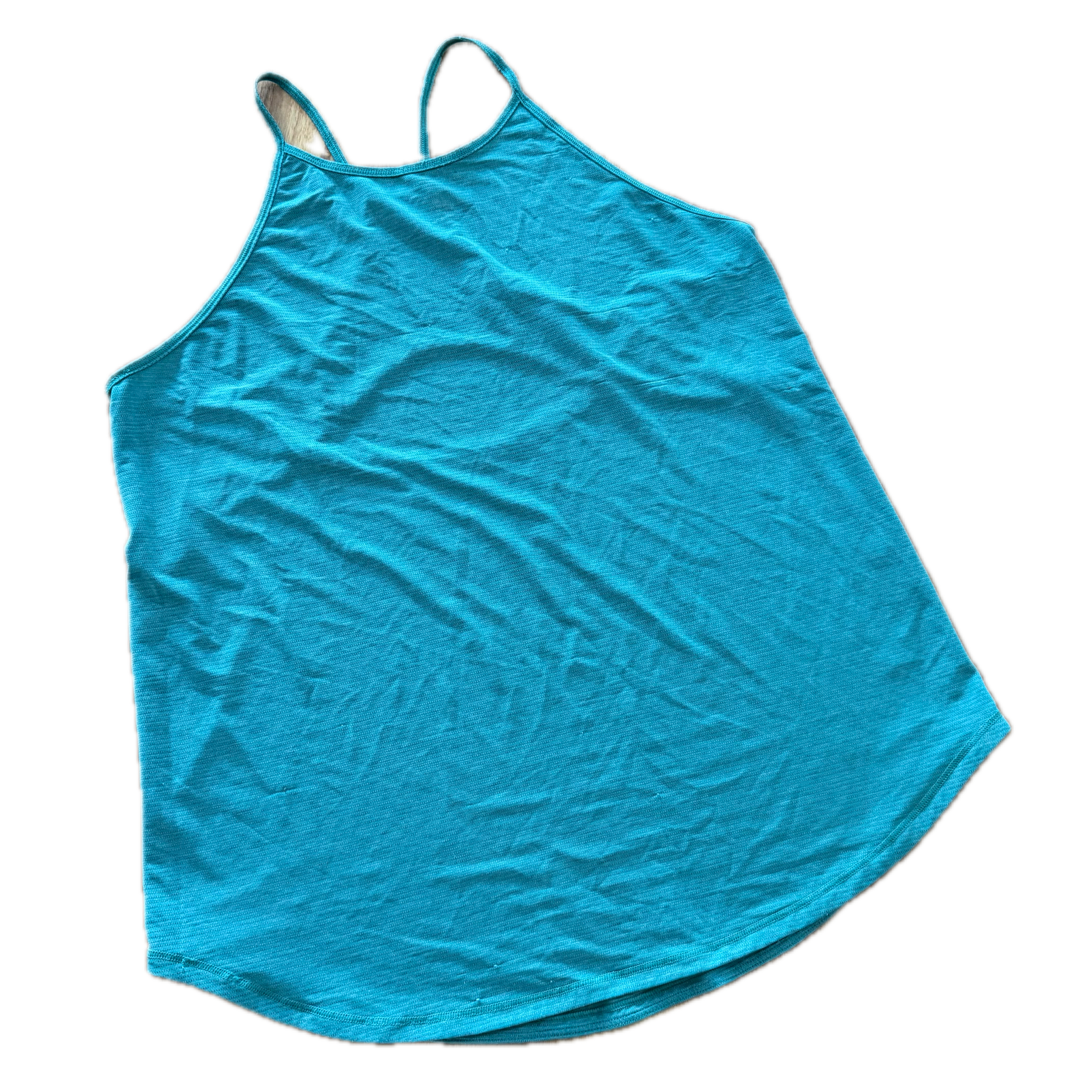 Tank Lululemon talla L azul fosfo