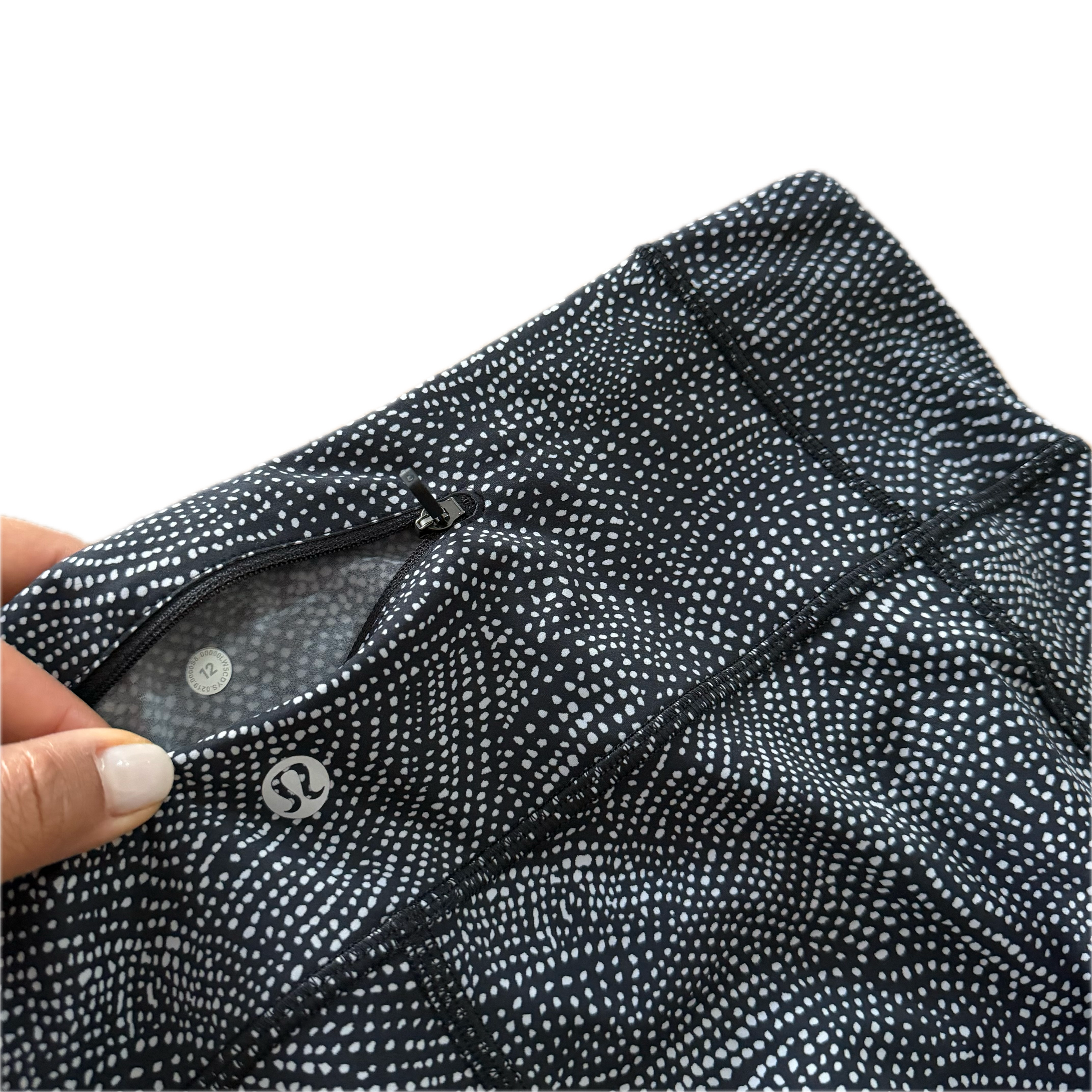 Legging Lululemon talla XL print gris