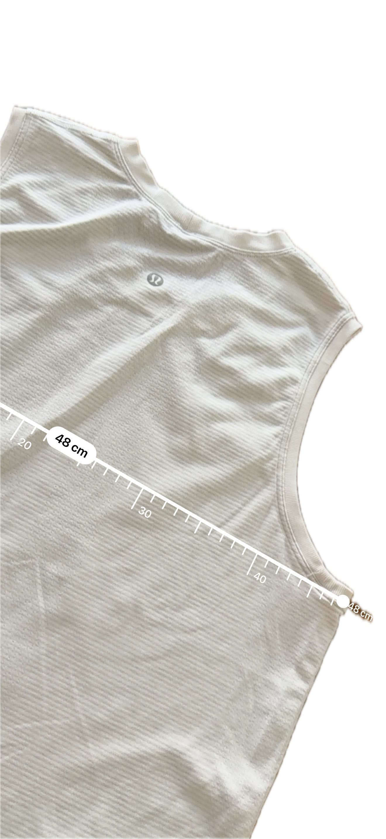 Tank Lululemon talla XL blanca