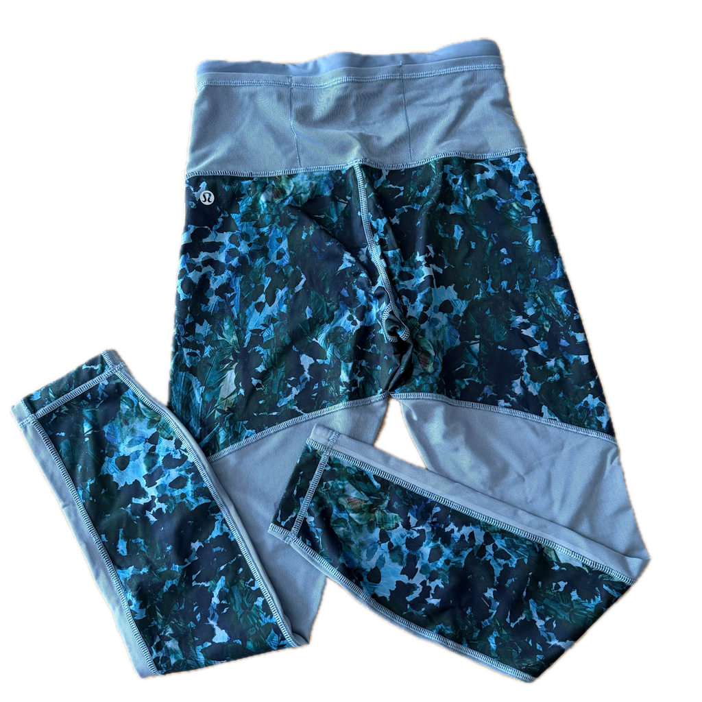 Legging talla 4 azul estampado