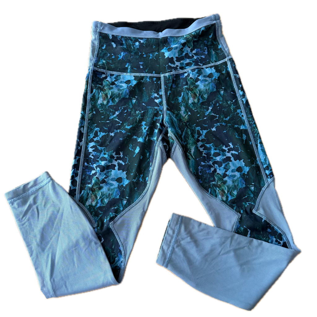 Legging talla 4 azul estampado
