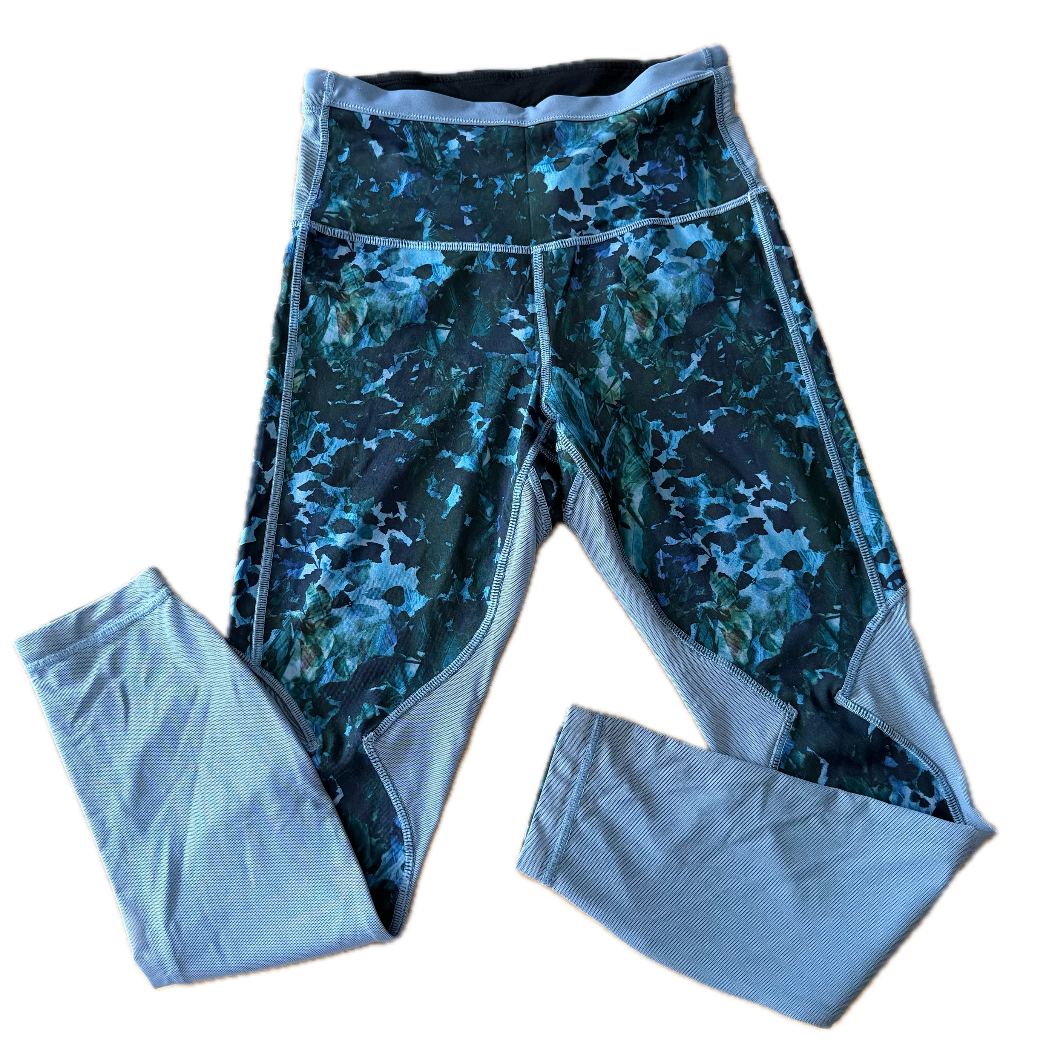 Legging talla 4 azul estampado