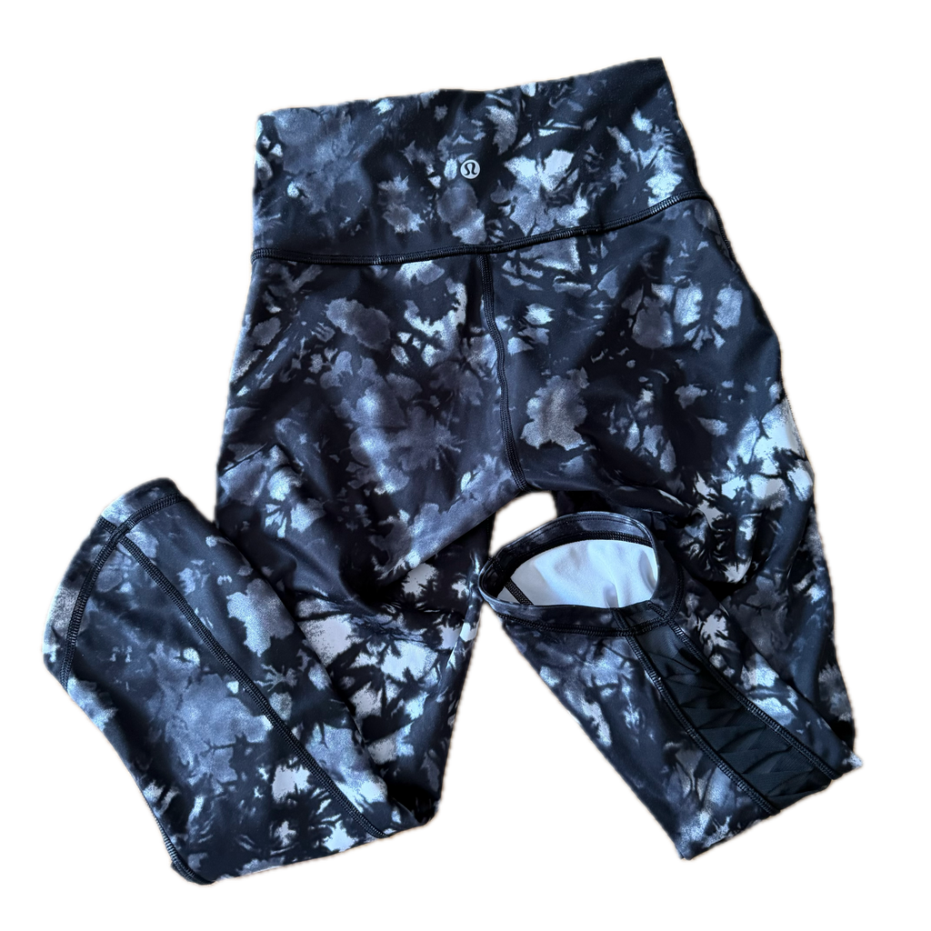 Legging talla 4 estampado negro y blanco