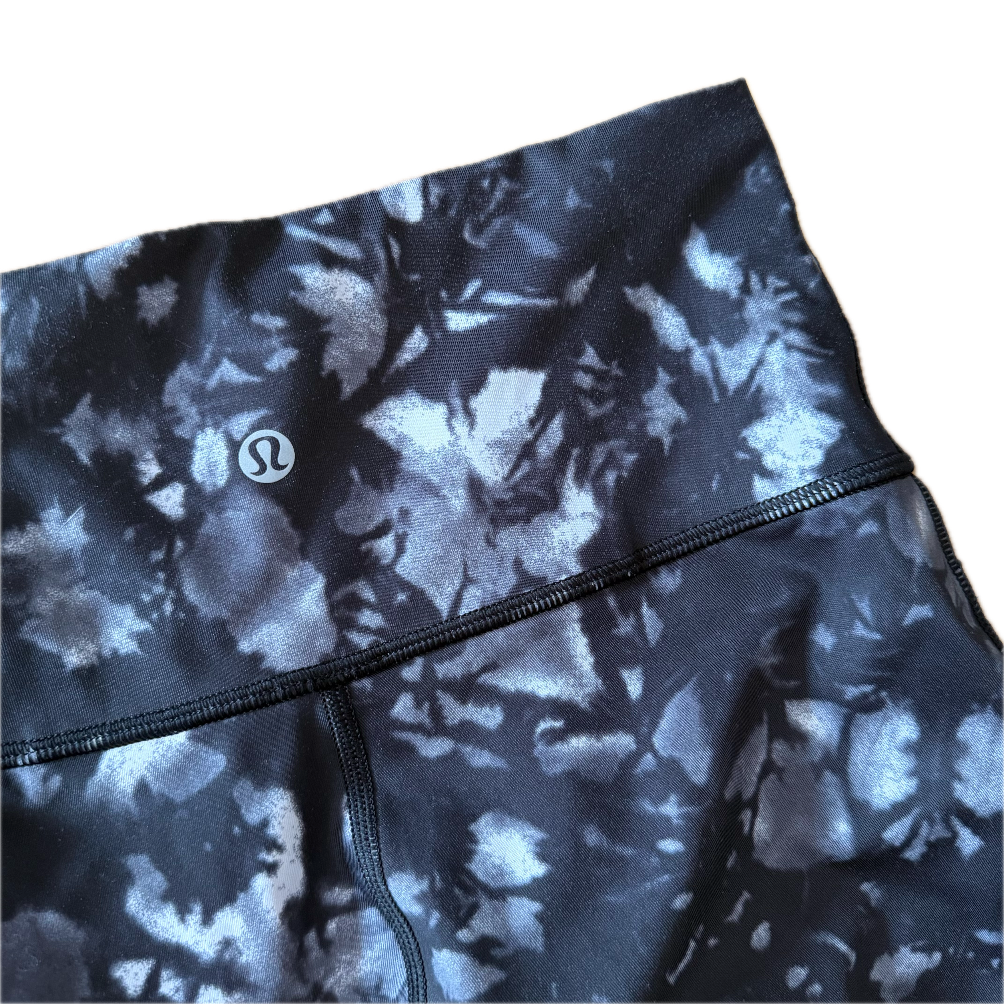 Legging talla 4 estampado negro y blanco