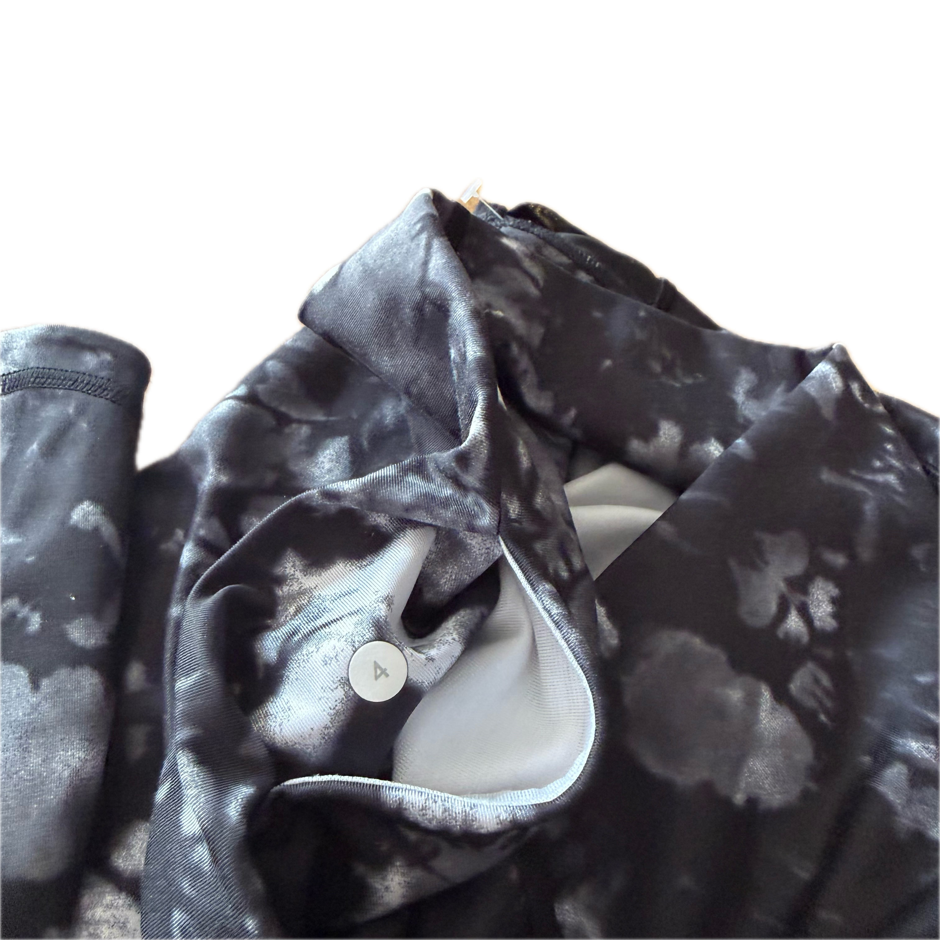 Legging talla 4 estampado negro y blanco