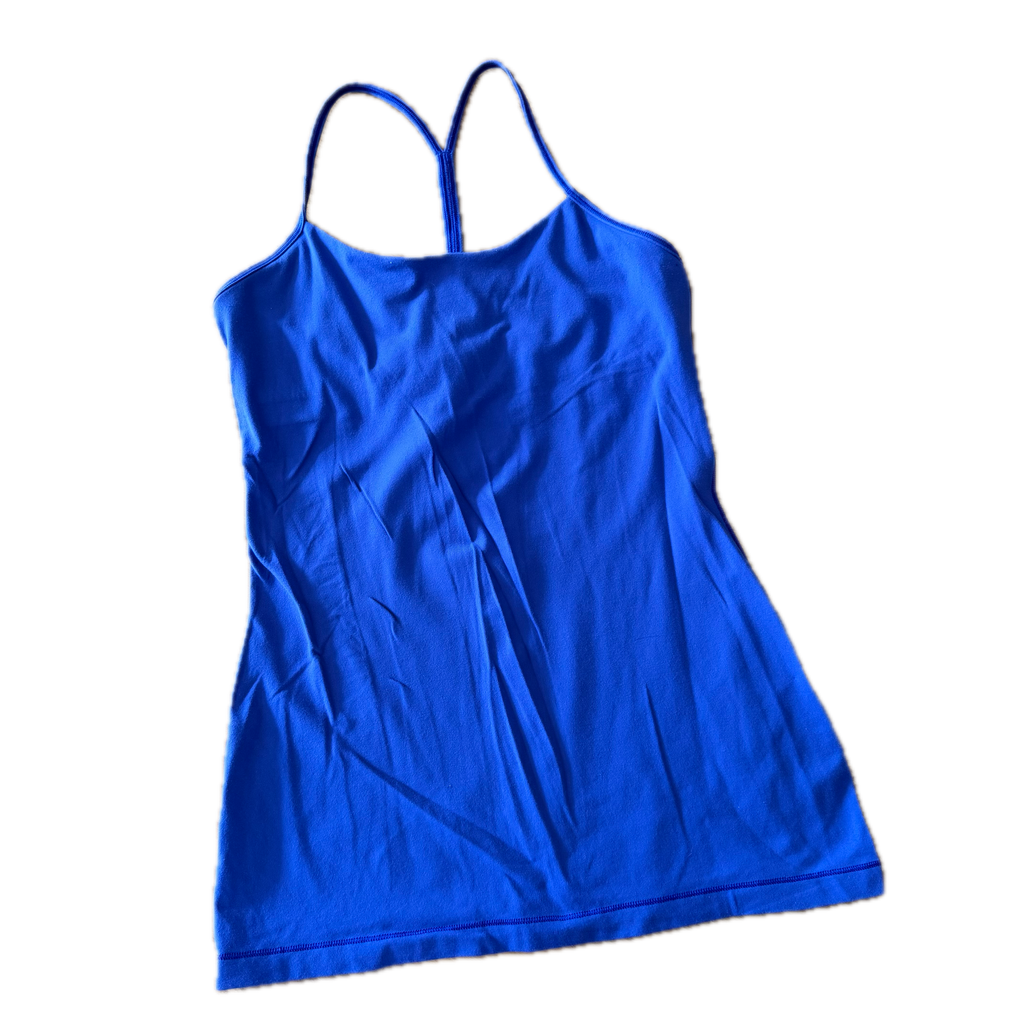 Tank top talla 6 azul