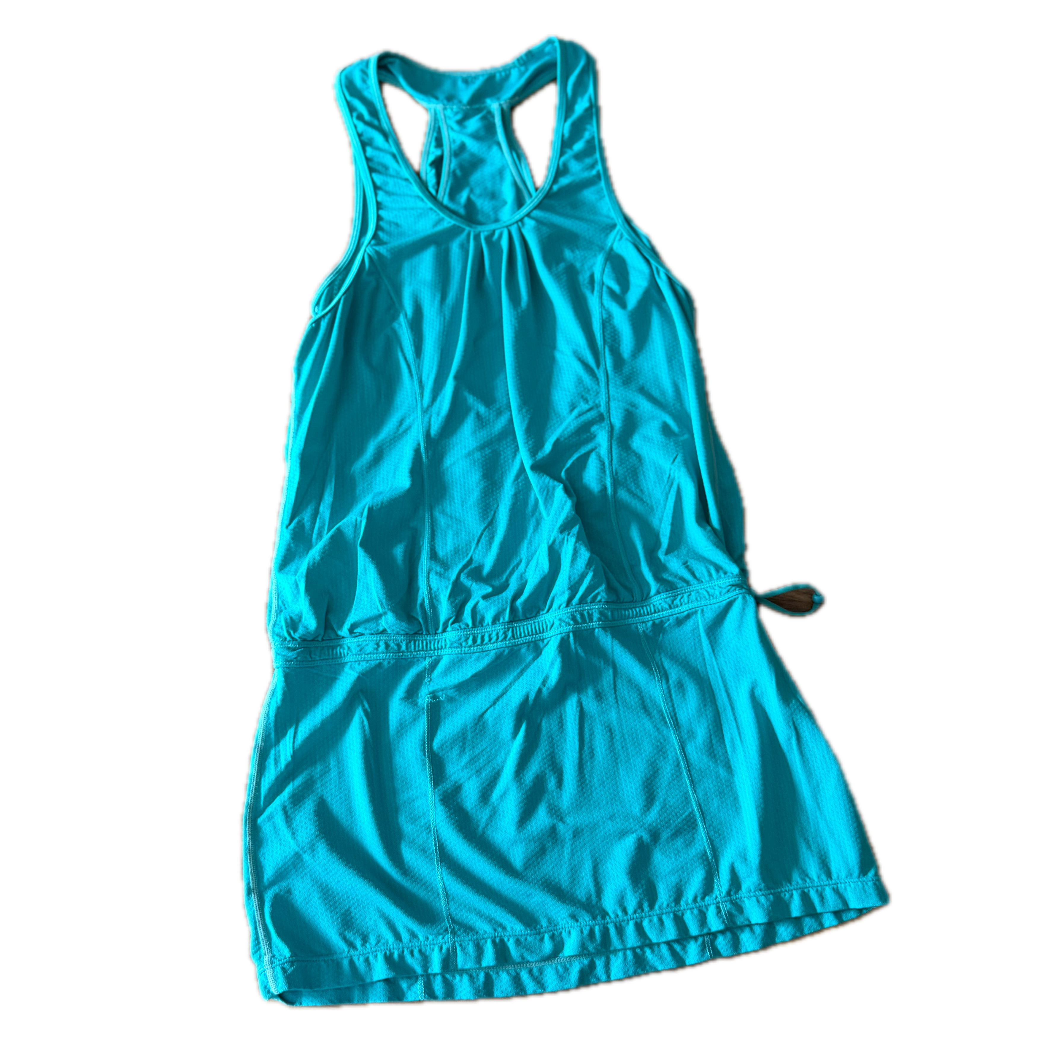 Vestido talla 6 azul aqua