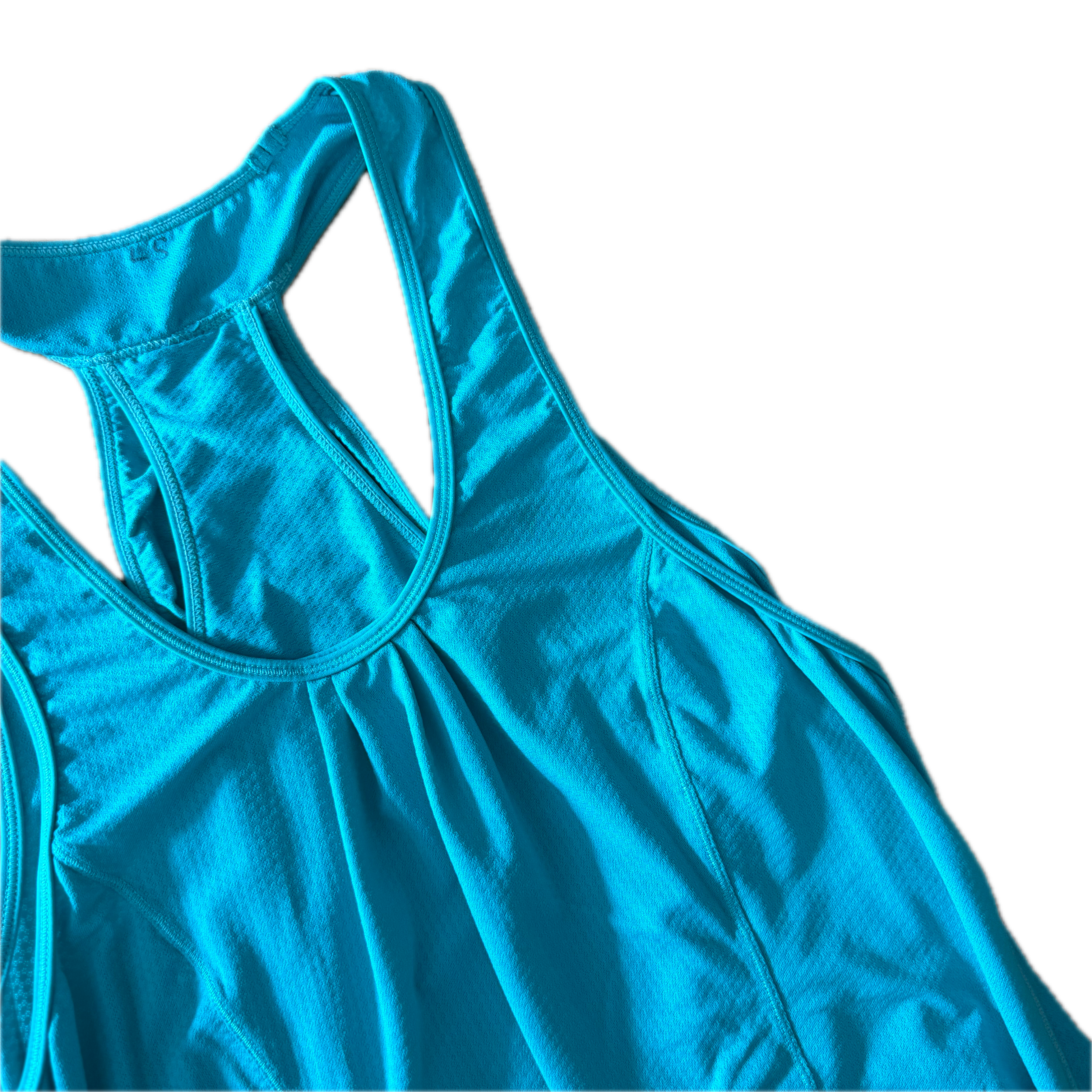 Vestido talla 6 azul aqua