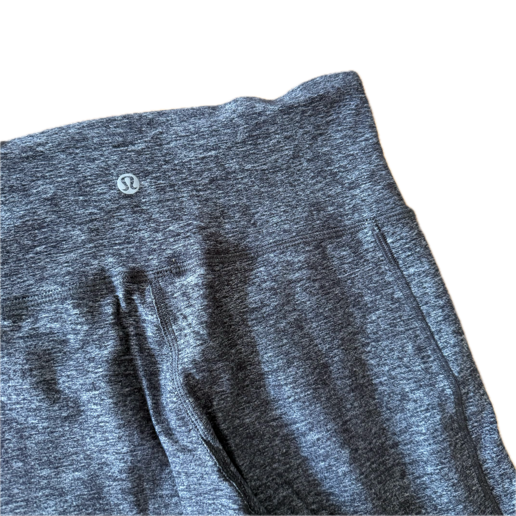 Legging talla 6 gris con olán