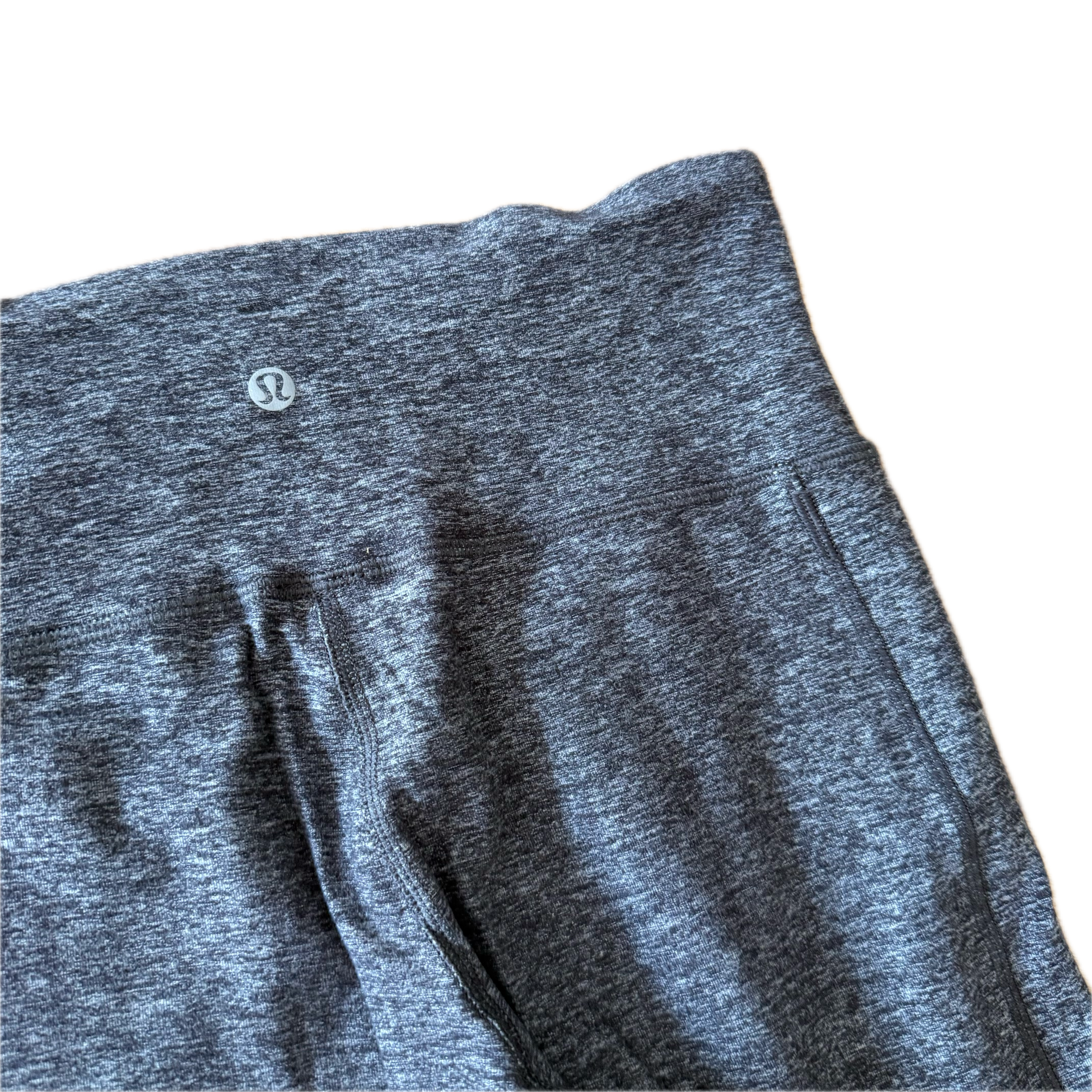 Legging talla 6 gris con olán