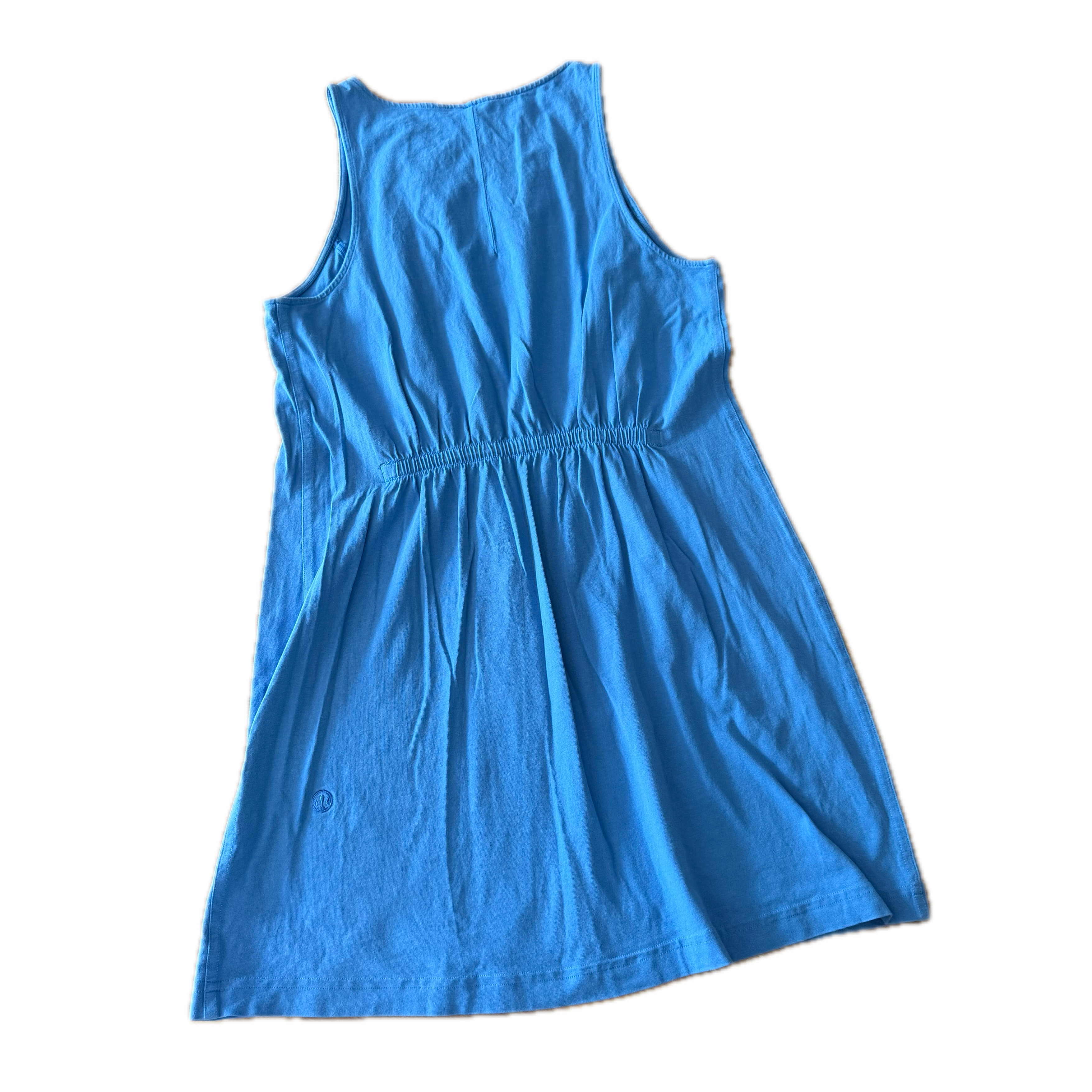 Vestido talla 8-10 azul de algodón