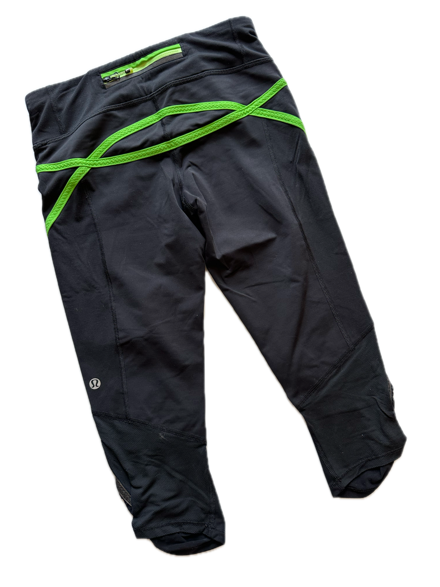 Capri 4 Lululemon negro/verde