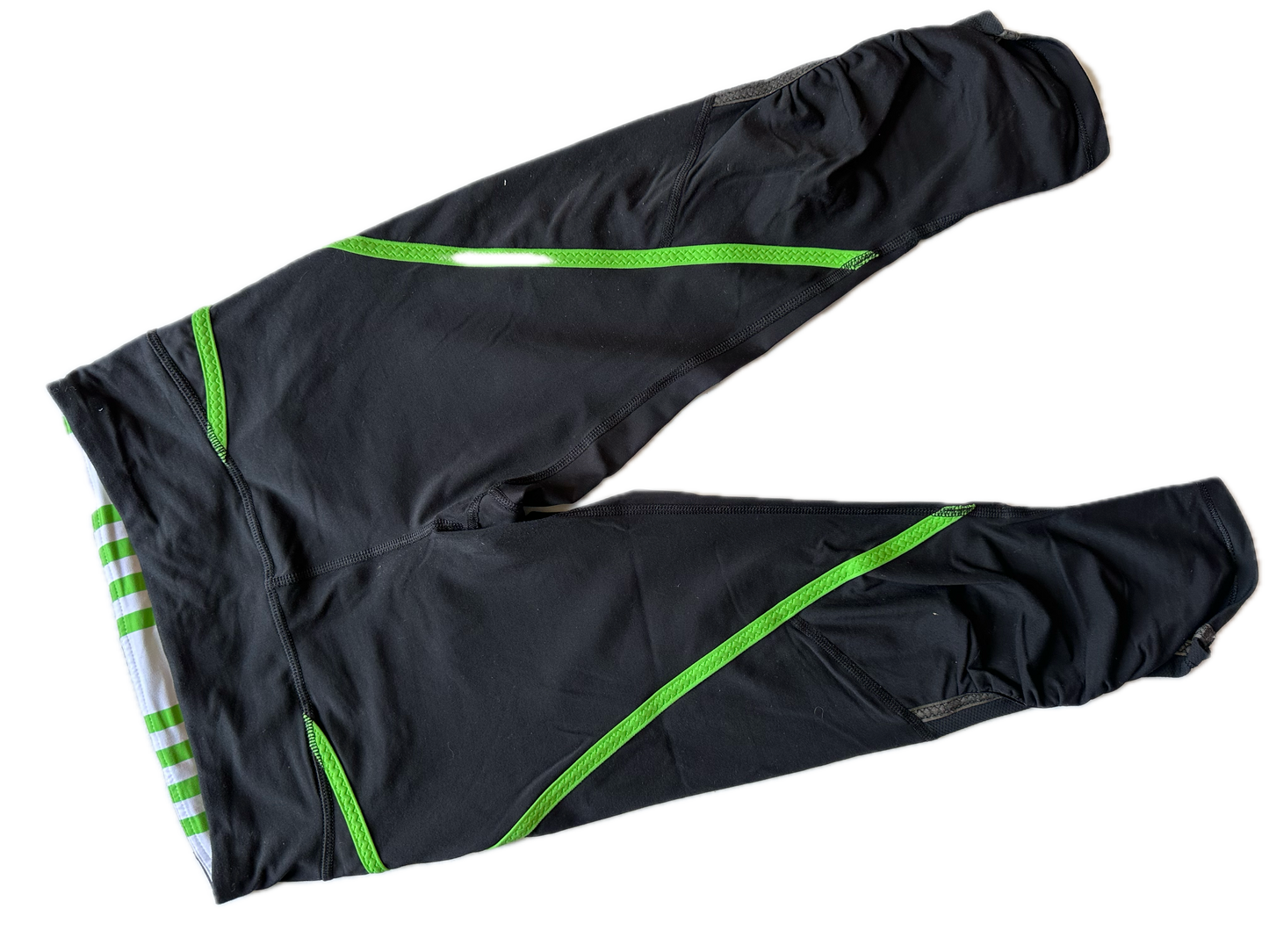 Capri 4 Lululemon negro/verde