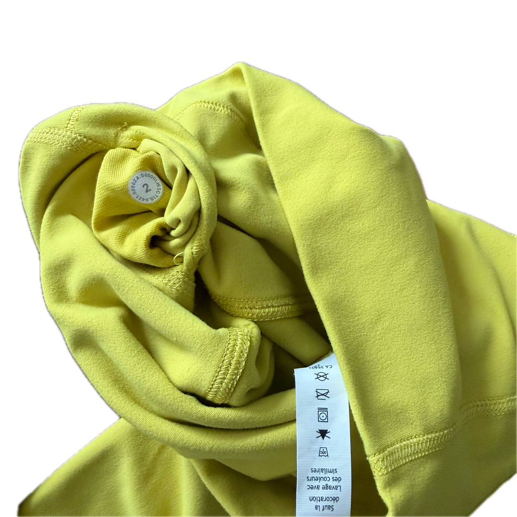 Legging talla 2 amarillo