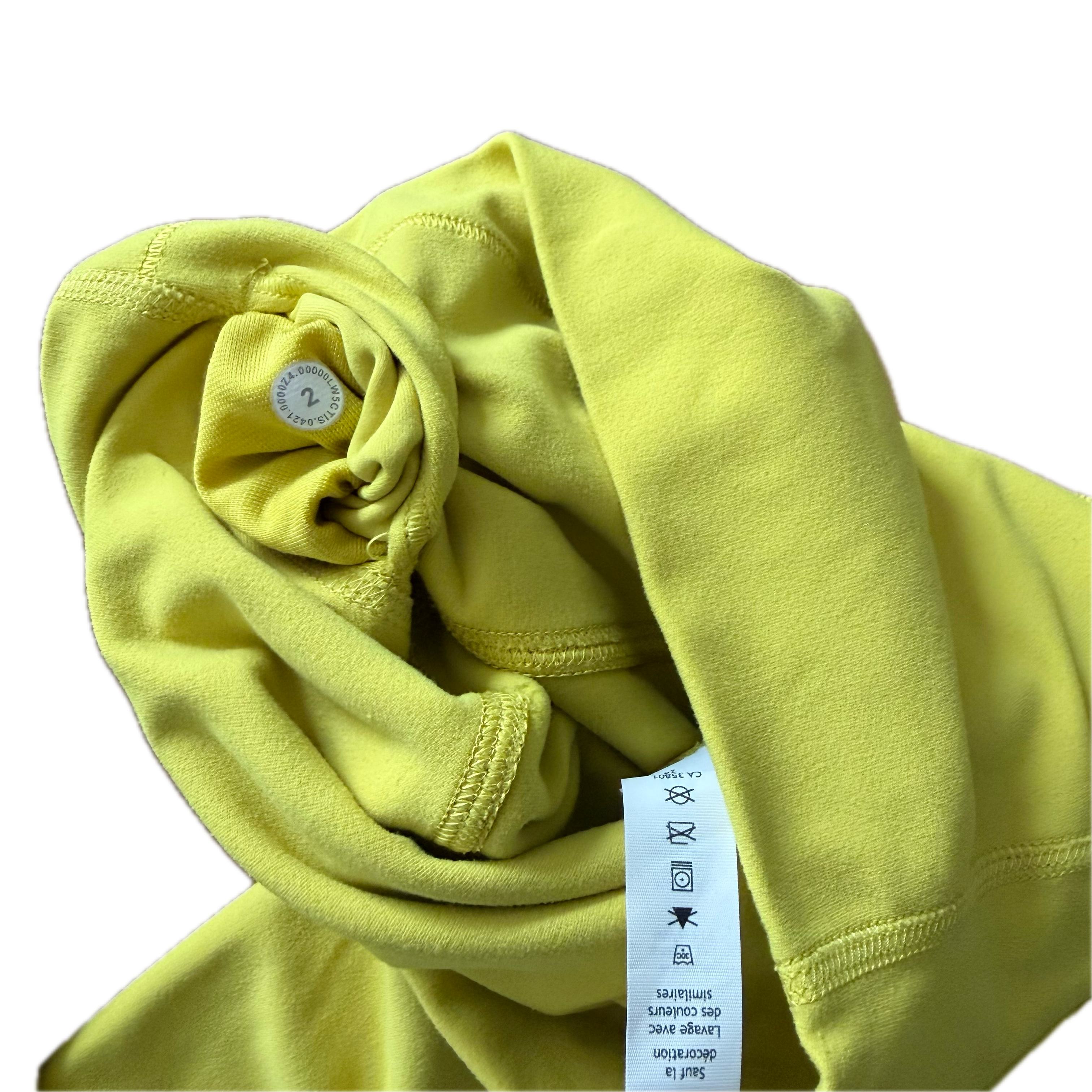 Legging talla 2 amarillo