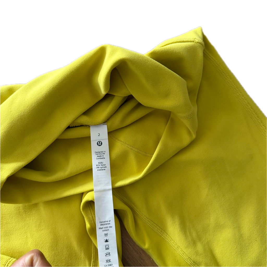 Legging talla 2 amarillo
