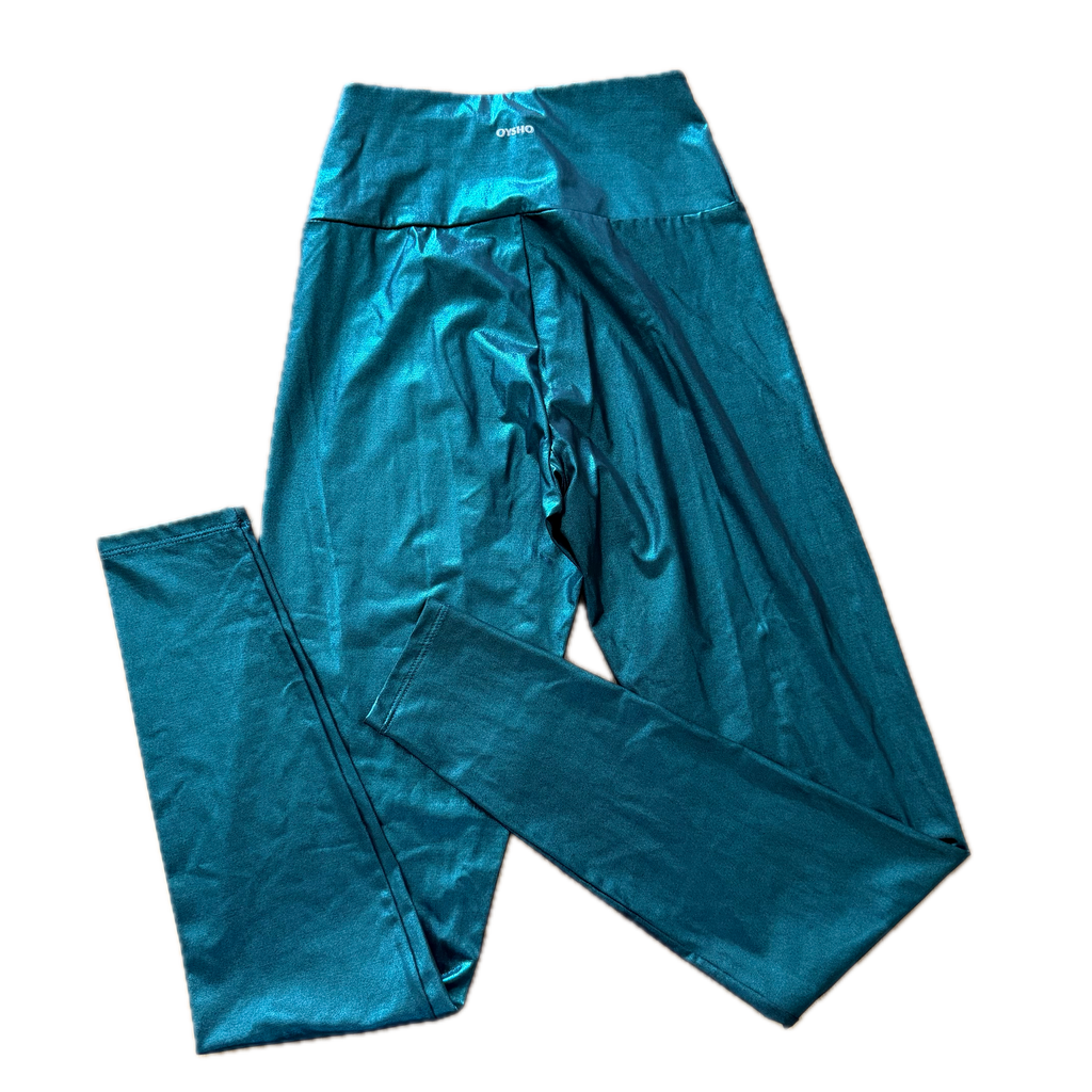 Legging talla XS azul eléctrico