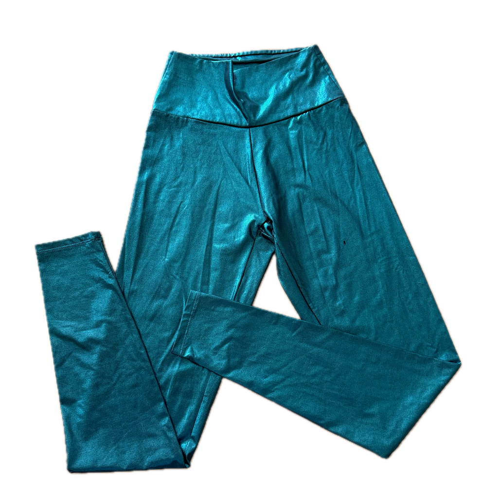 Legging talla XS azul eléctrico