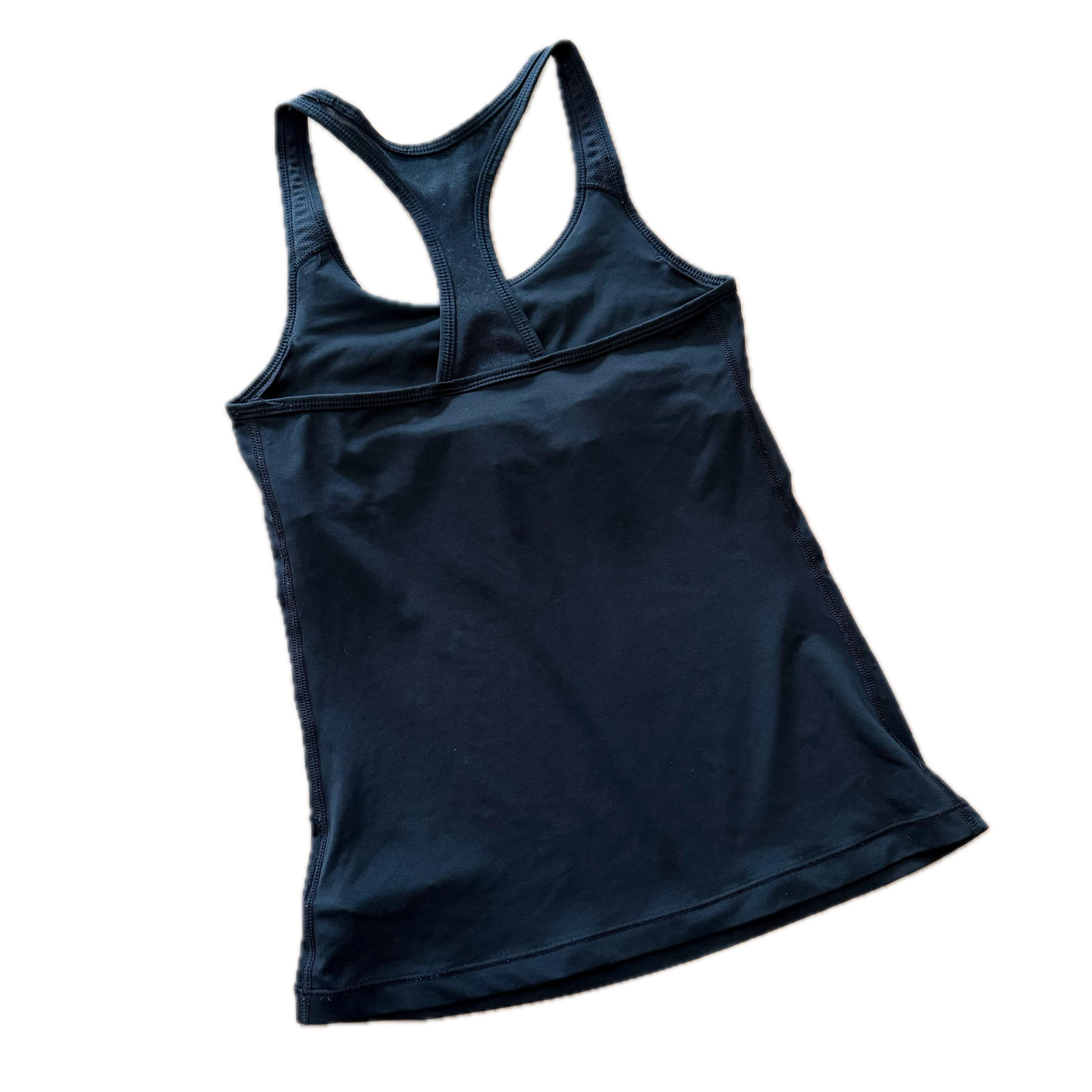 Tank talla XS negra con soporte