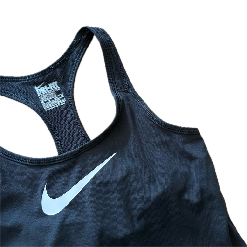 Tank talla XS negra con soporte