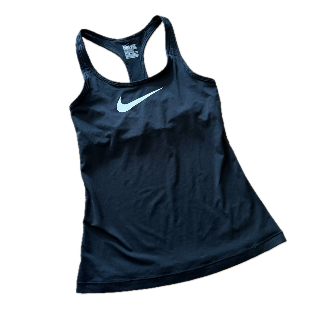 Tank talla XS negra con soporte