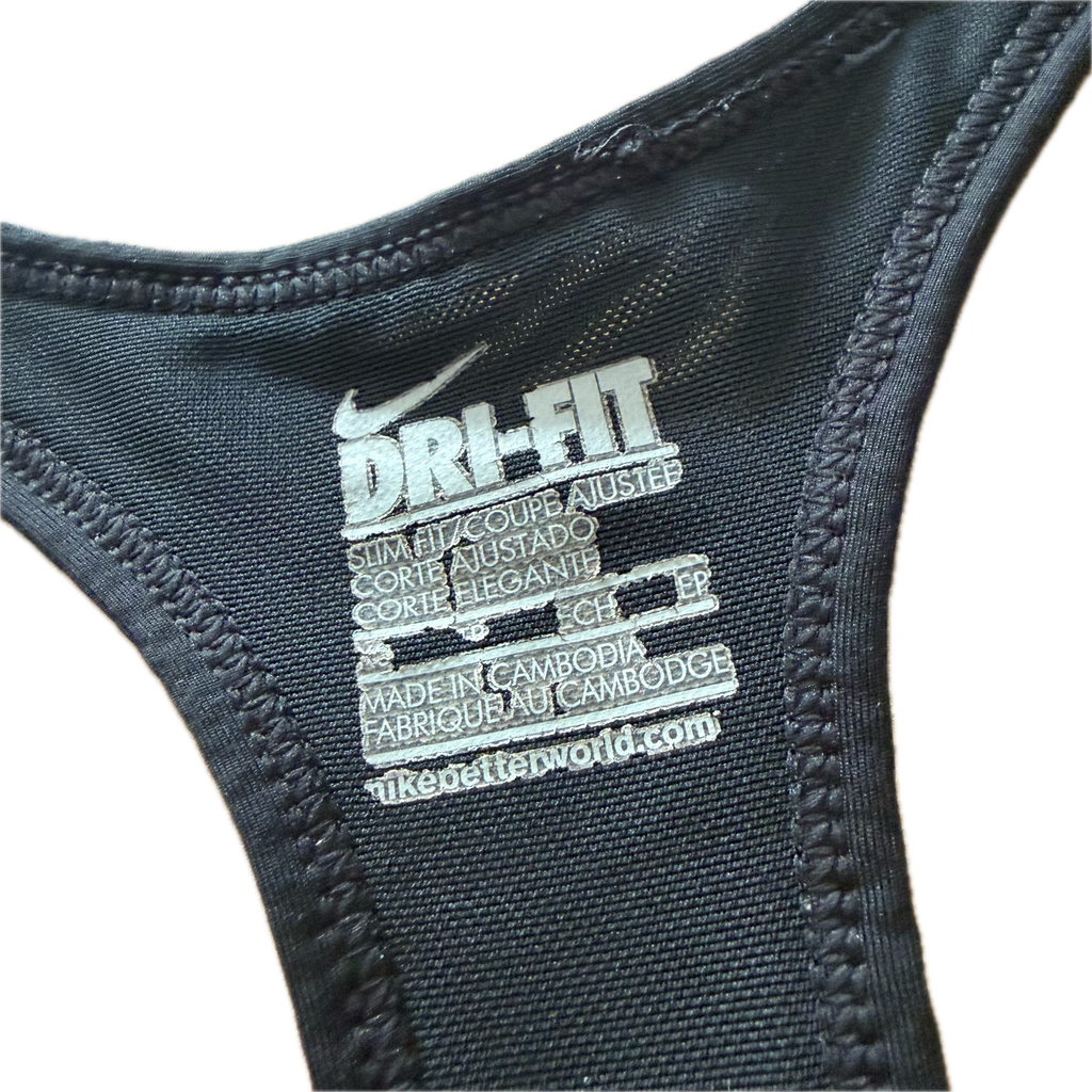 Tank talla XS negra con soporte