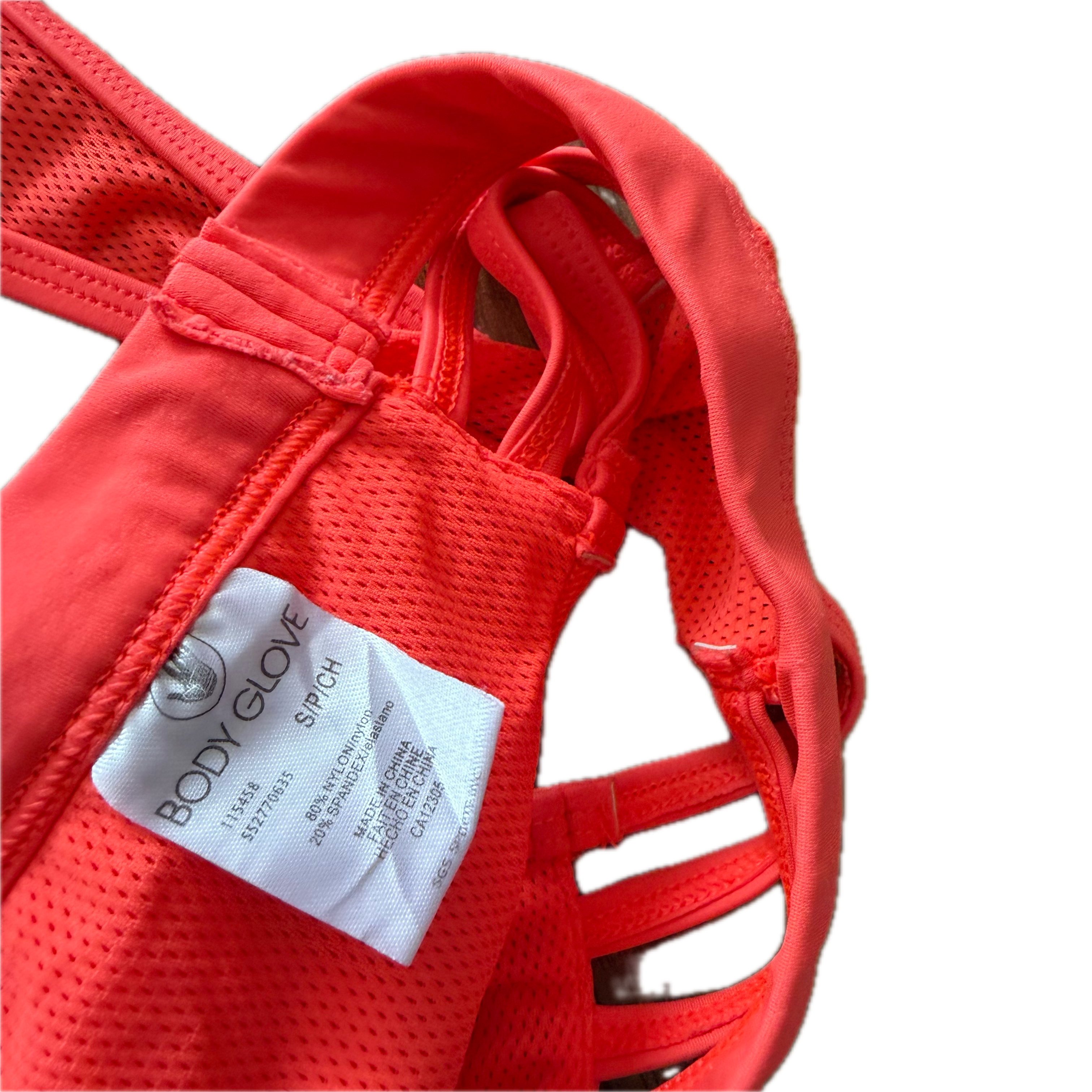 Top talla S naranja