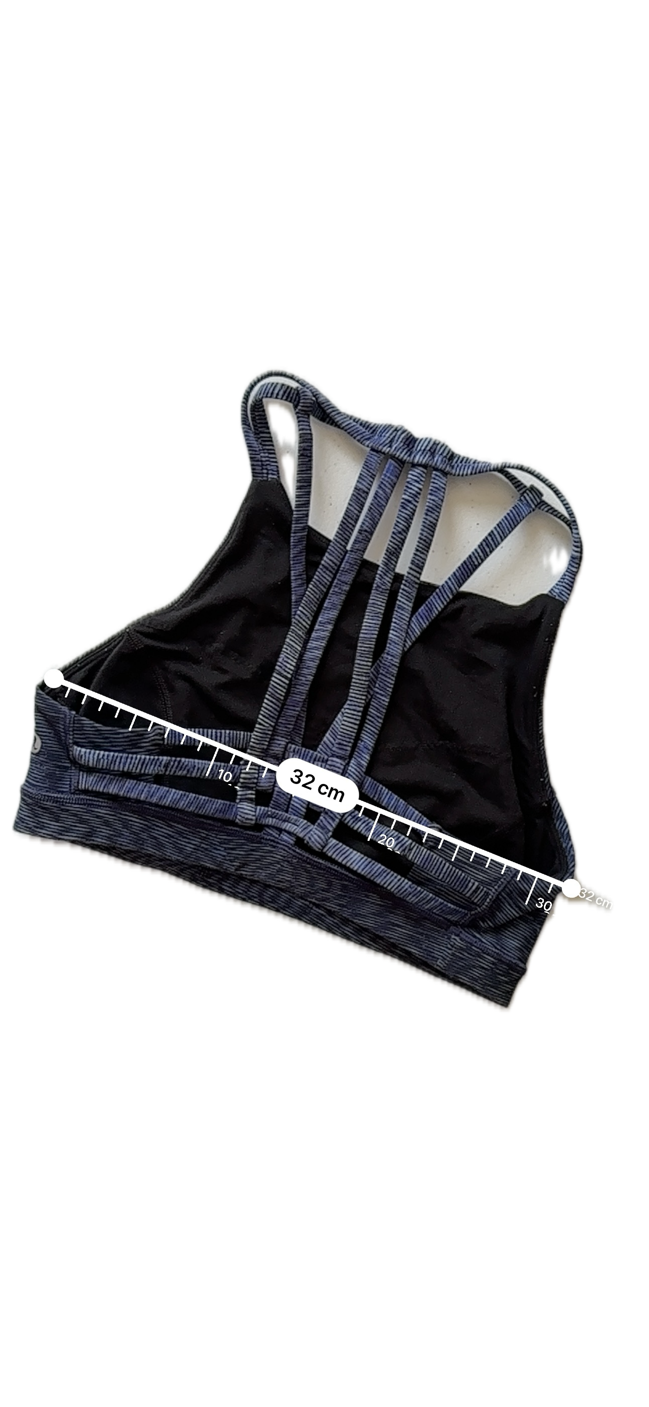 Top 2 Lululemon azul/negro