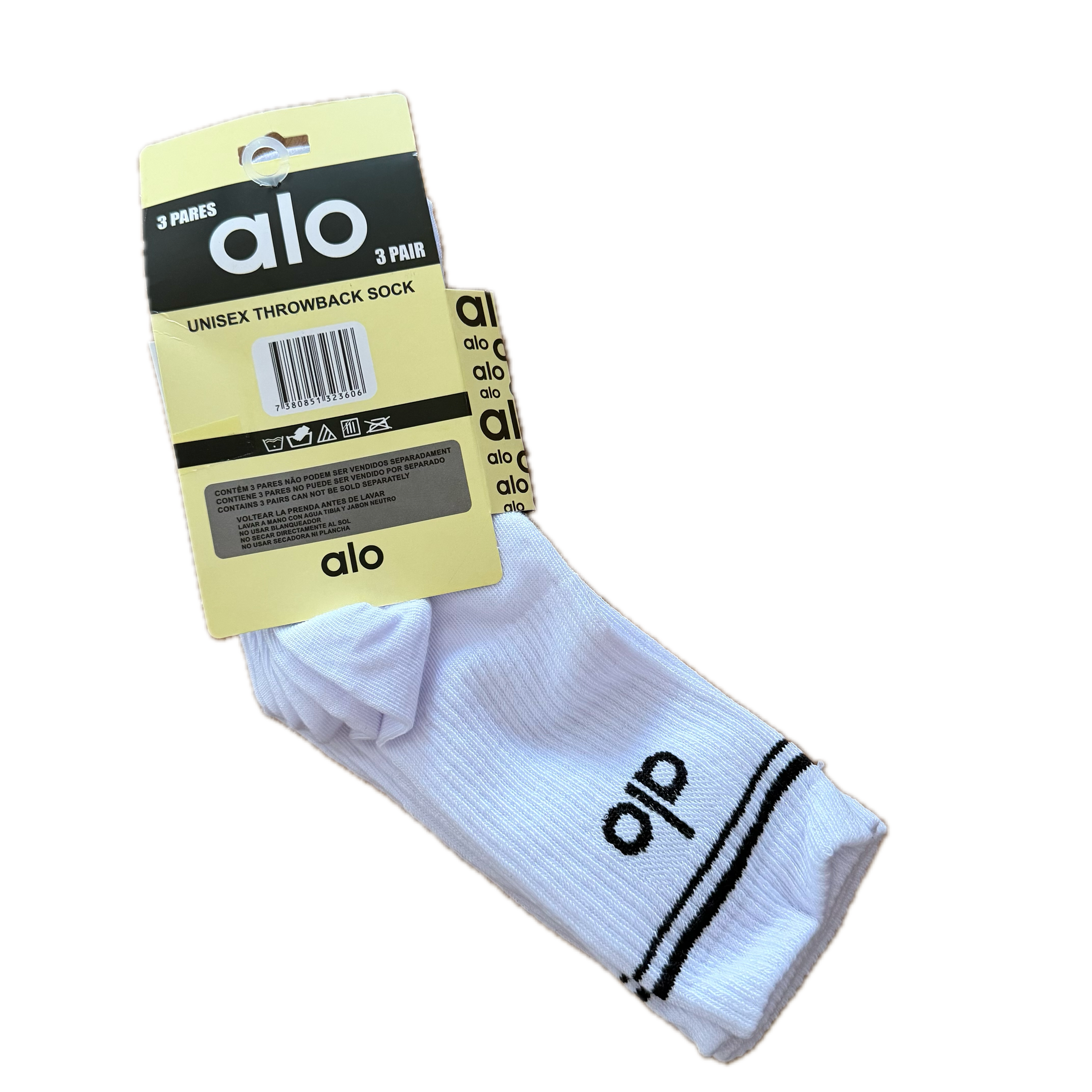 Calcetas ALO dupe unitalla de algodón