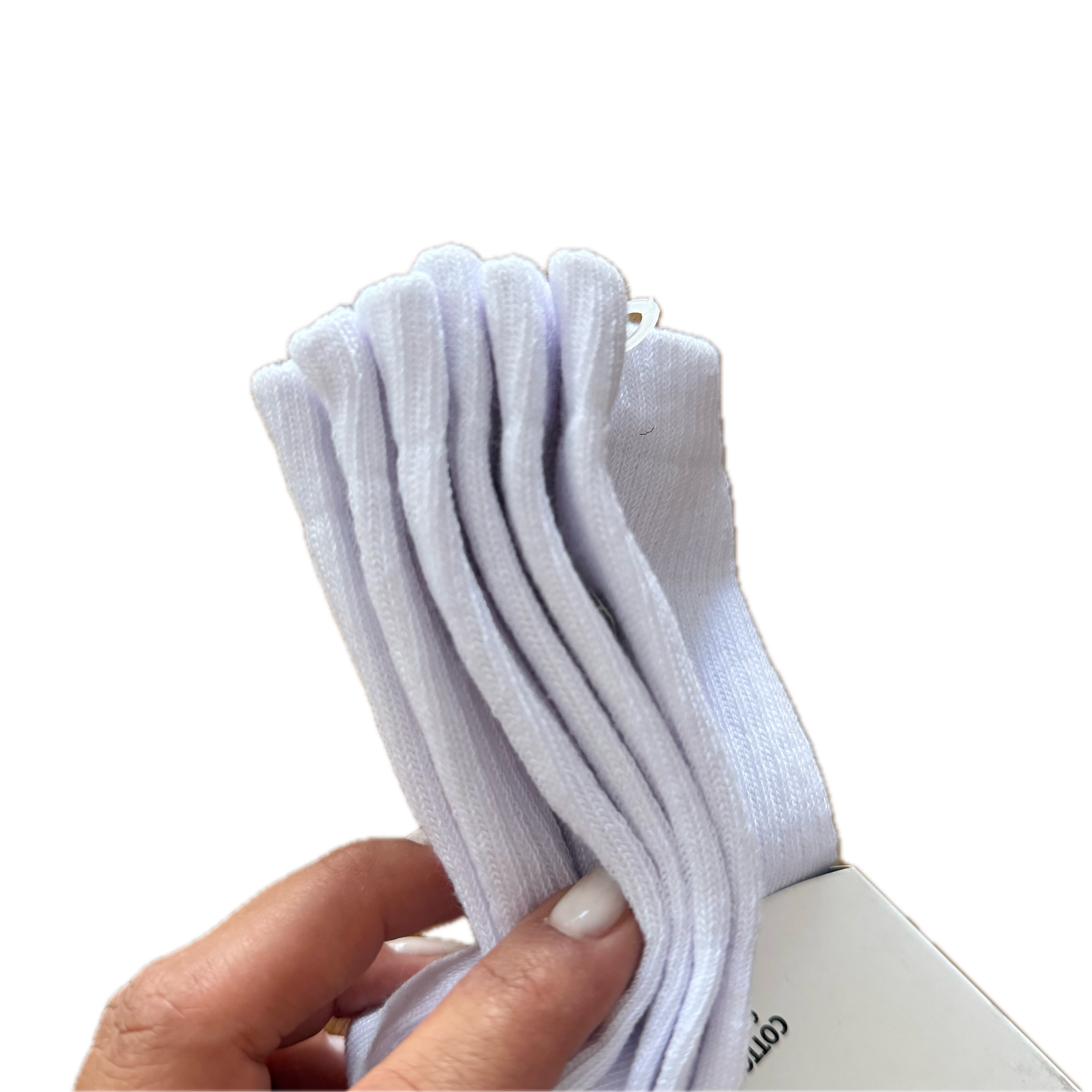 Calcetas básicas de algodón unitalla