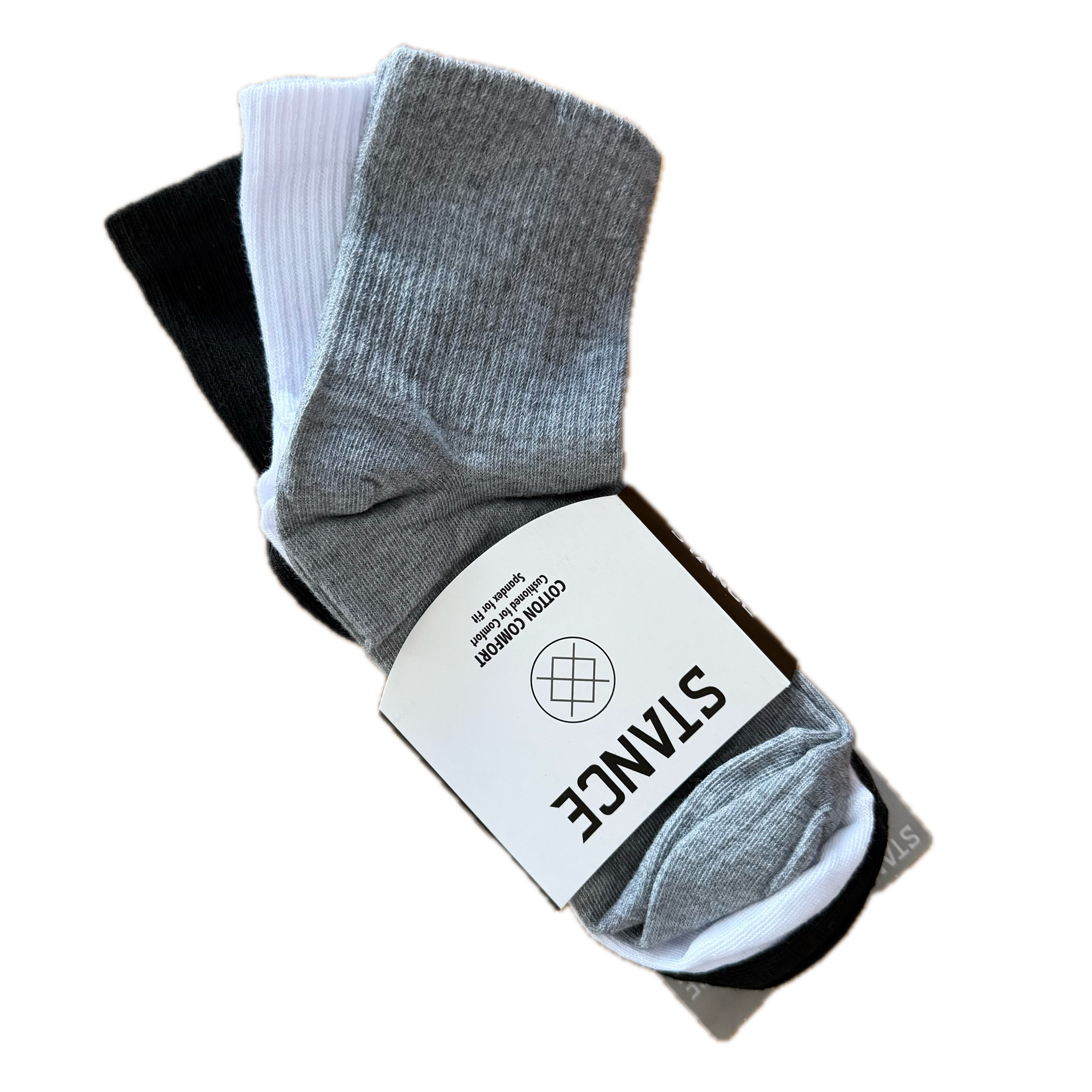 Calcetas básicas de algodón unitalla