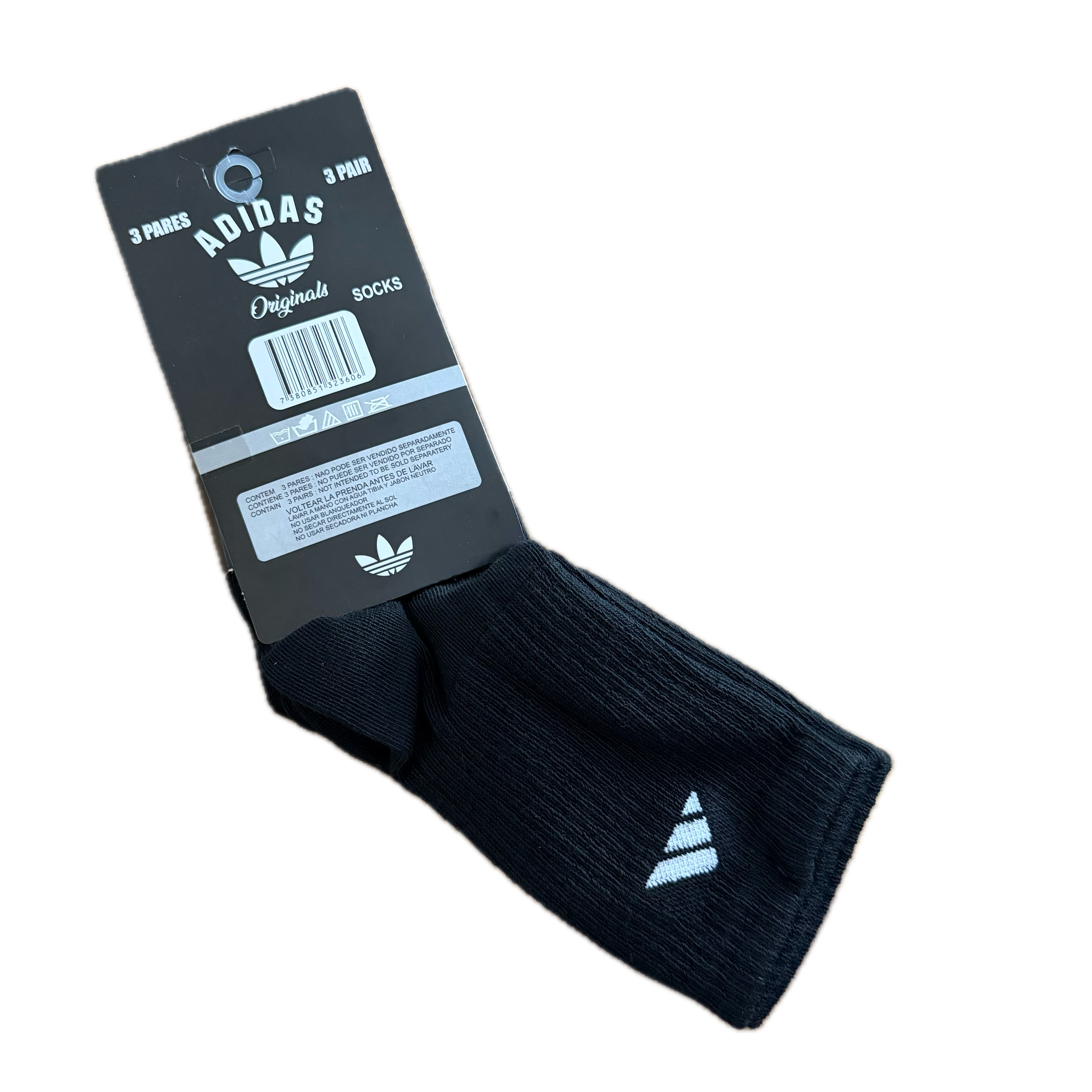 Calcetas ADIDAS dupe unitalla de algodón