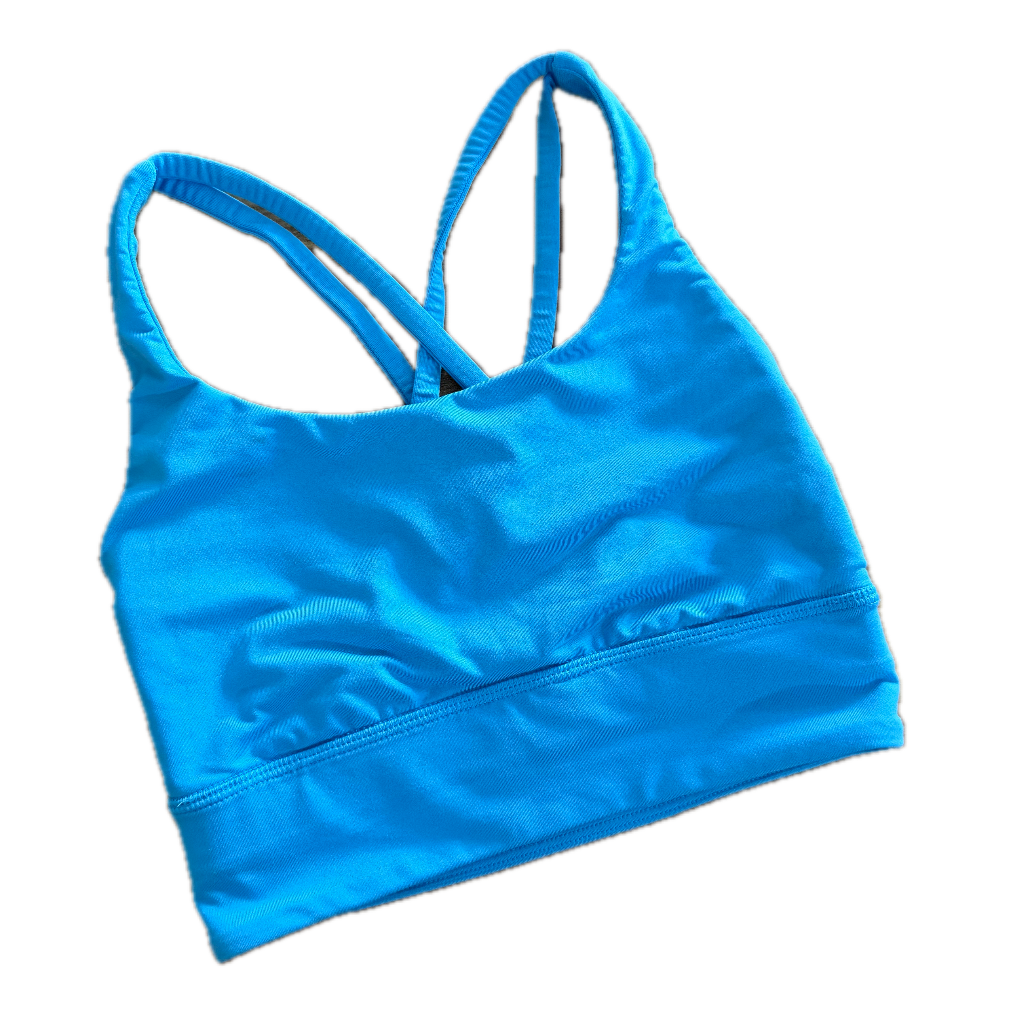 Top Lululemon talla 2XS azul