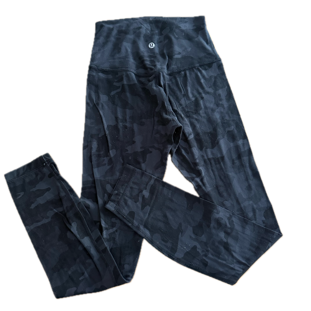 Legging Lululemon talla 2XS camo negro/gris