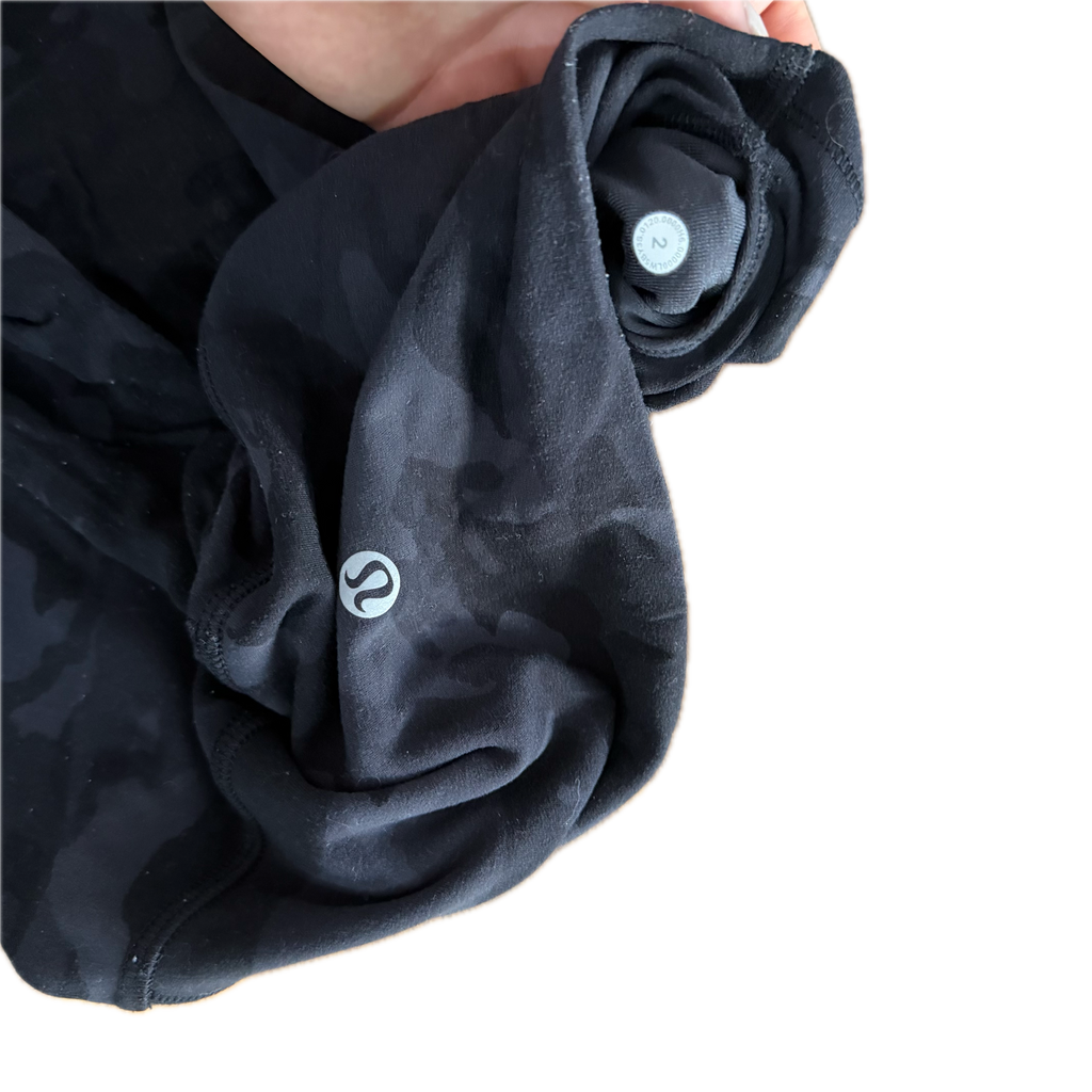Legging Lululemon talla 2XS camo negro/gris