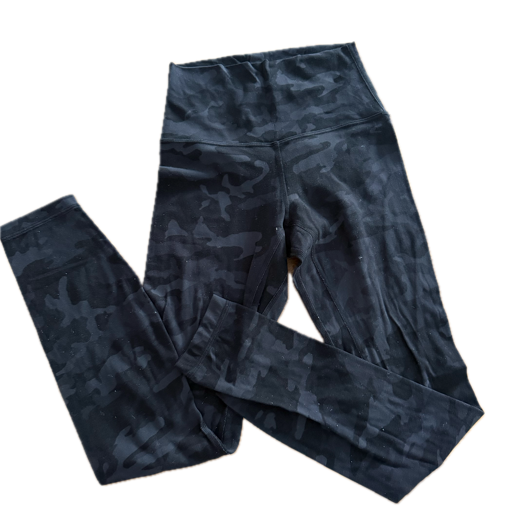 Legging Lululemon talla 2XS camo negro/gris