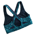 Top talla 4 print verde y negro