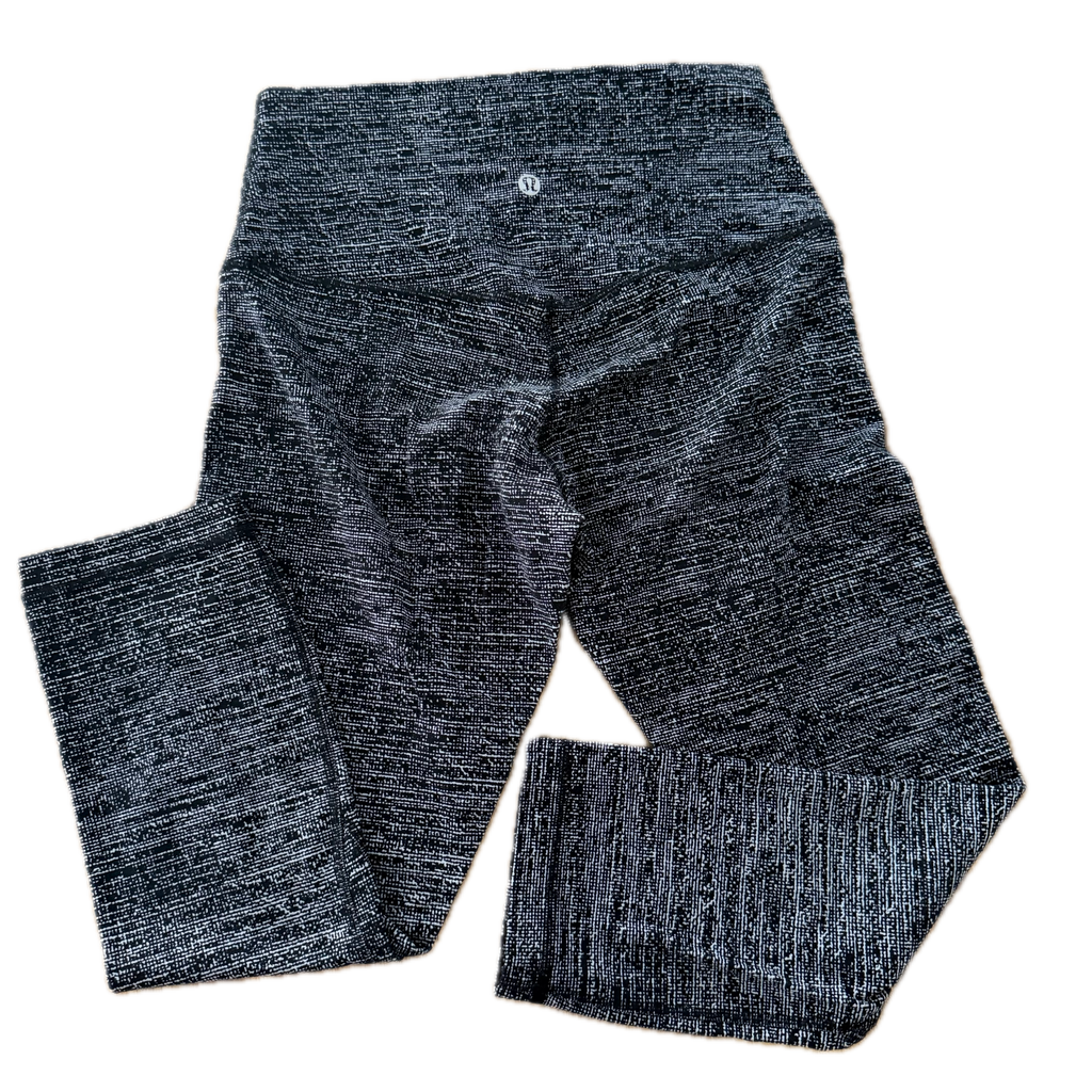 Legging talla 6 print negro y blanco