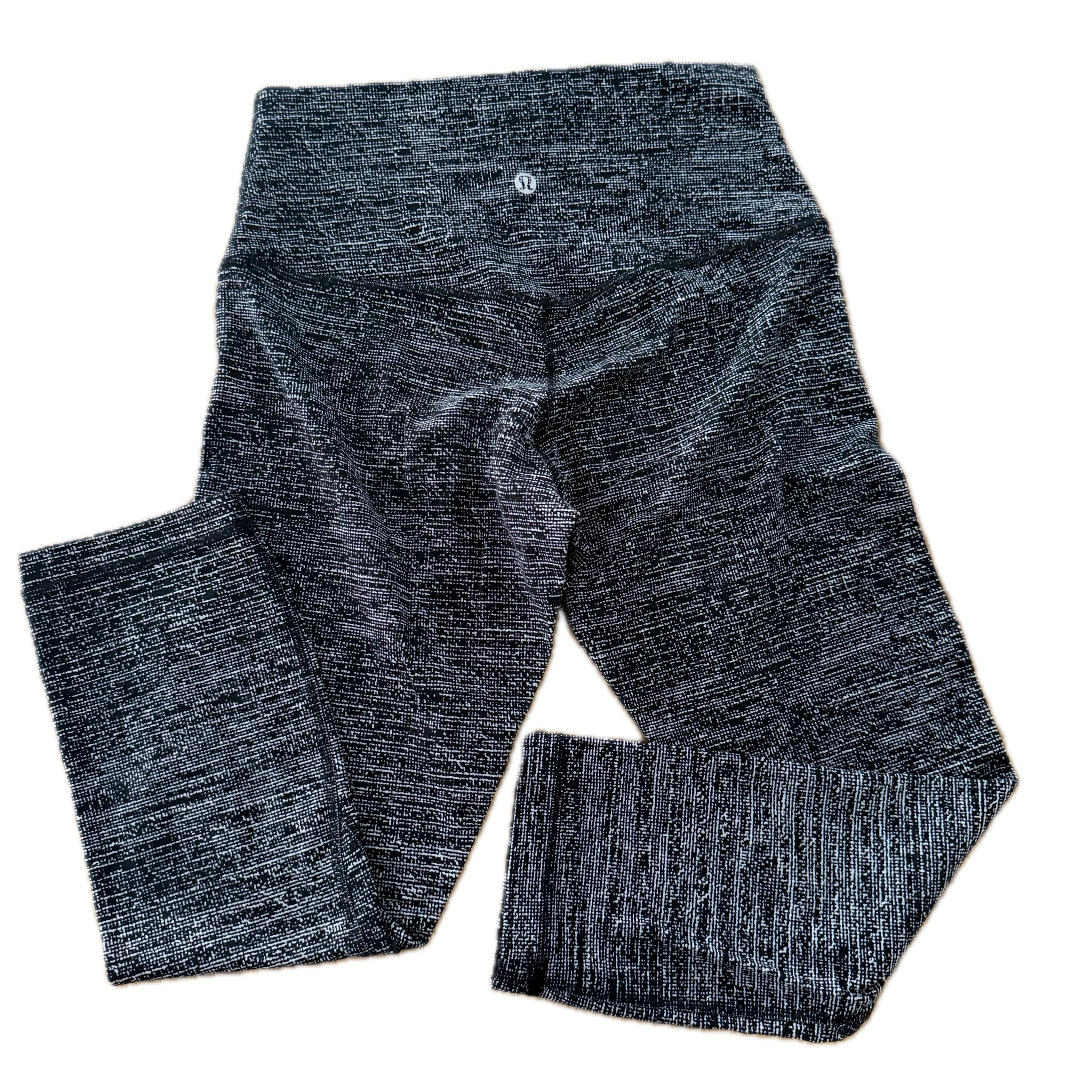 Legging talla 6 print negro y blanco