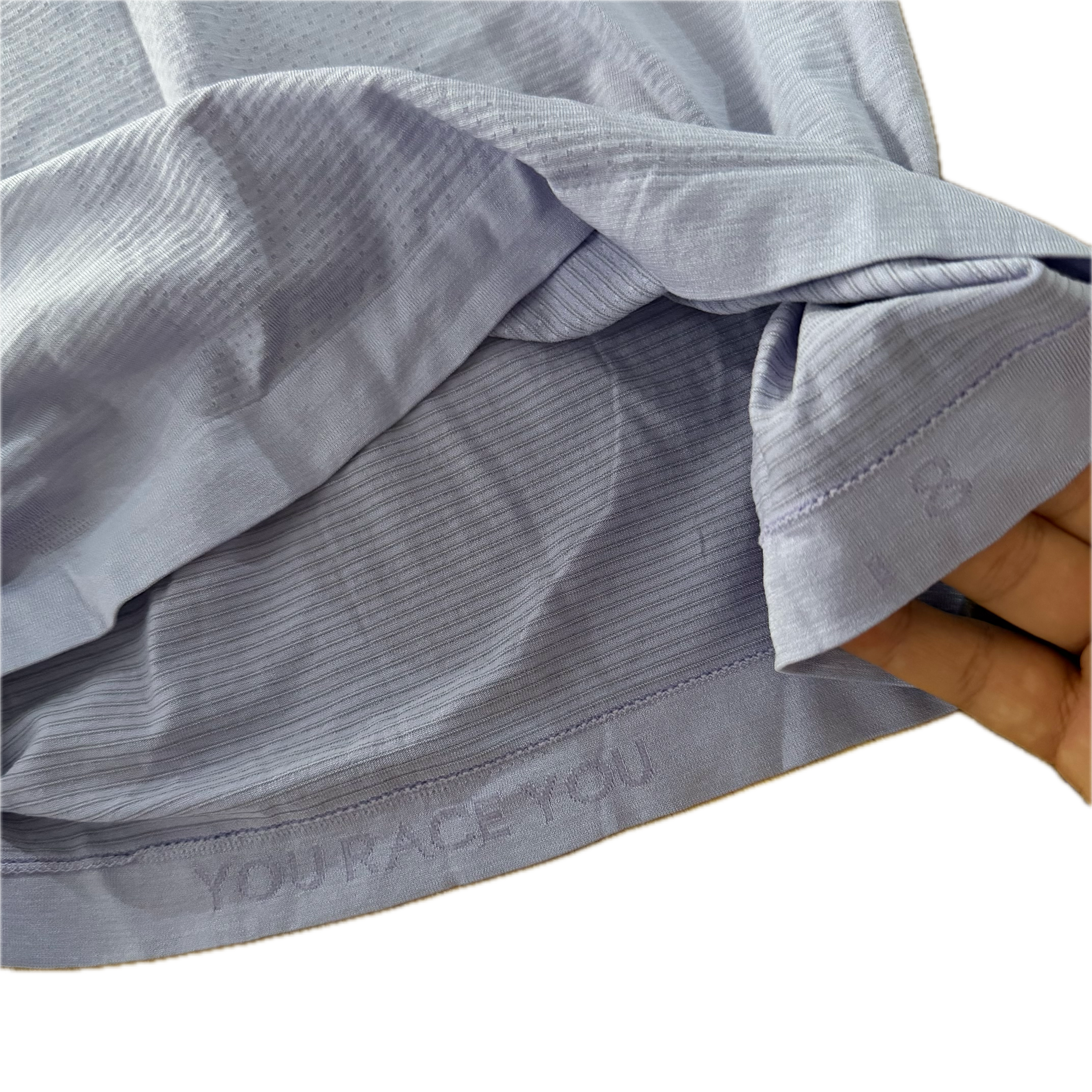 Tank Lululemon talla 8 lila tela Silverescent™