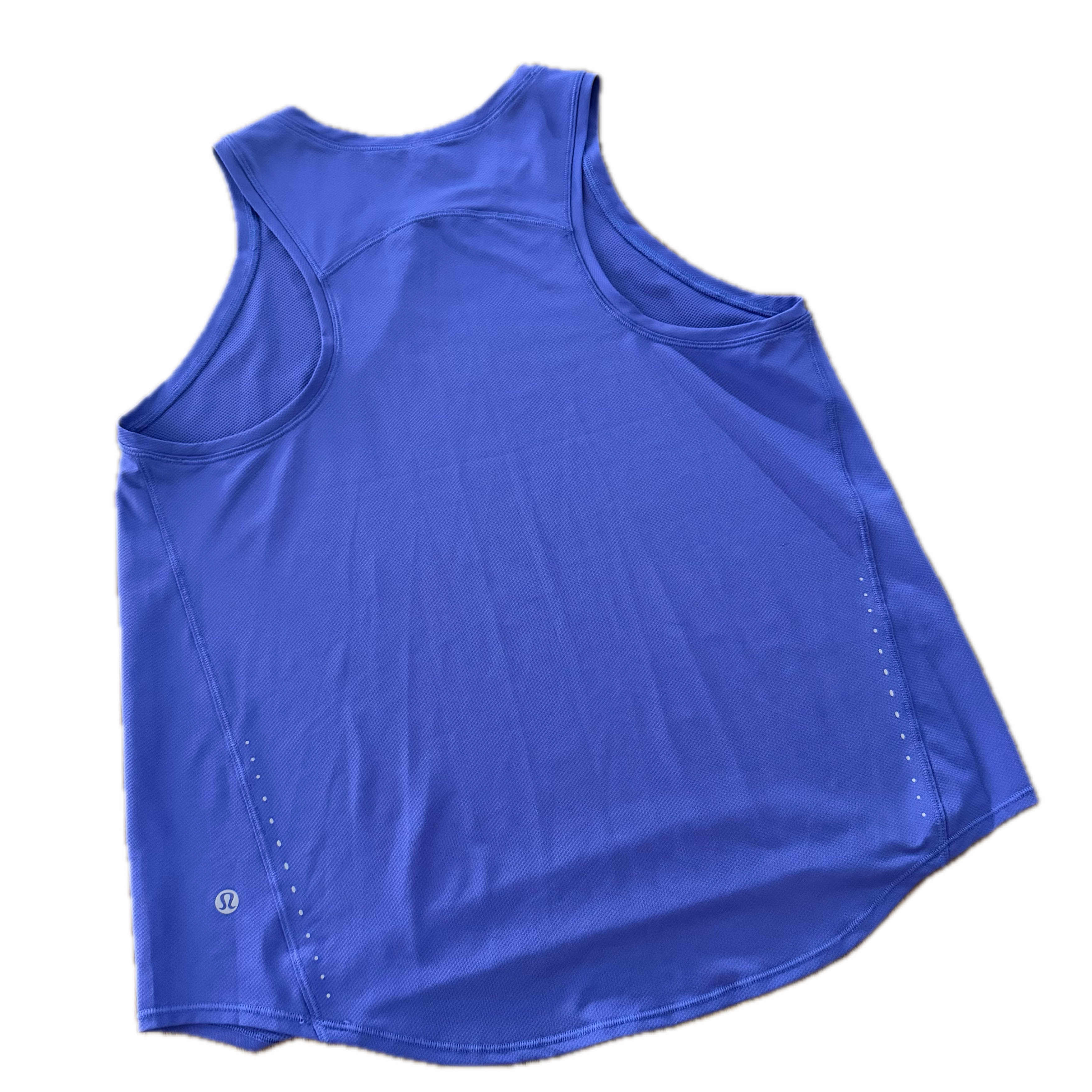 Tank Lululemon talla 10 morada tela Nulux™