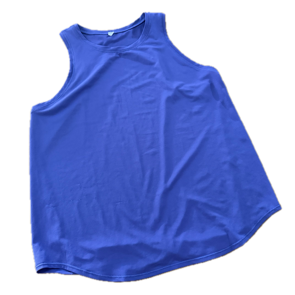 Tank Lululemon talla 10 morada tela Nulux™