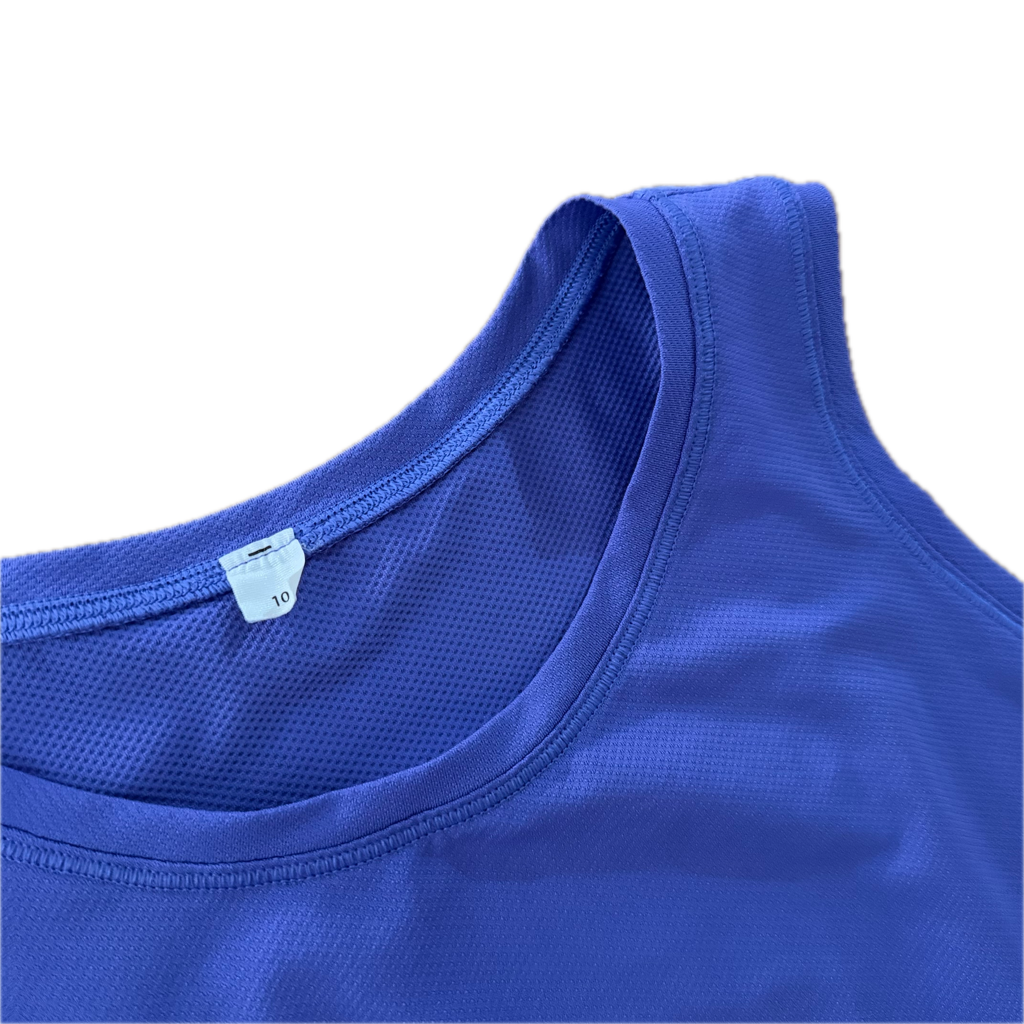 Tank Lululemon talla 10 morada tela Nulux™