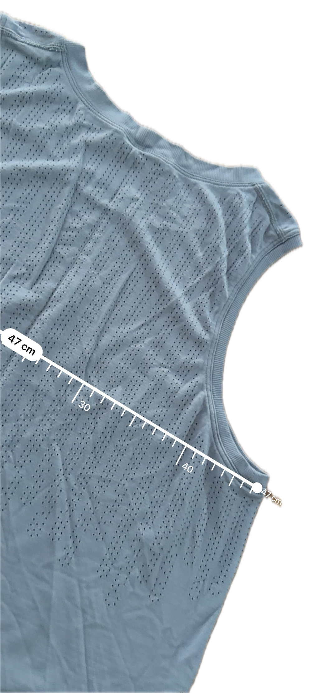 Tank Lululemon talla 10 azulita tela Silverscent®