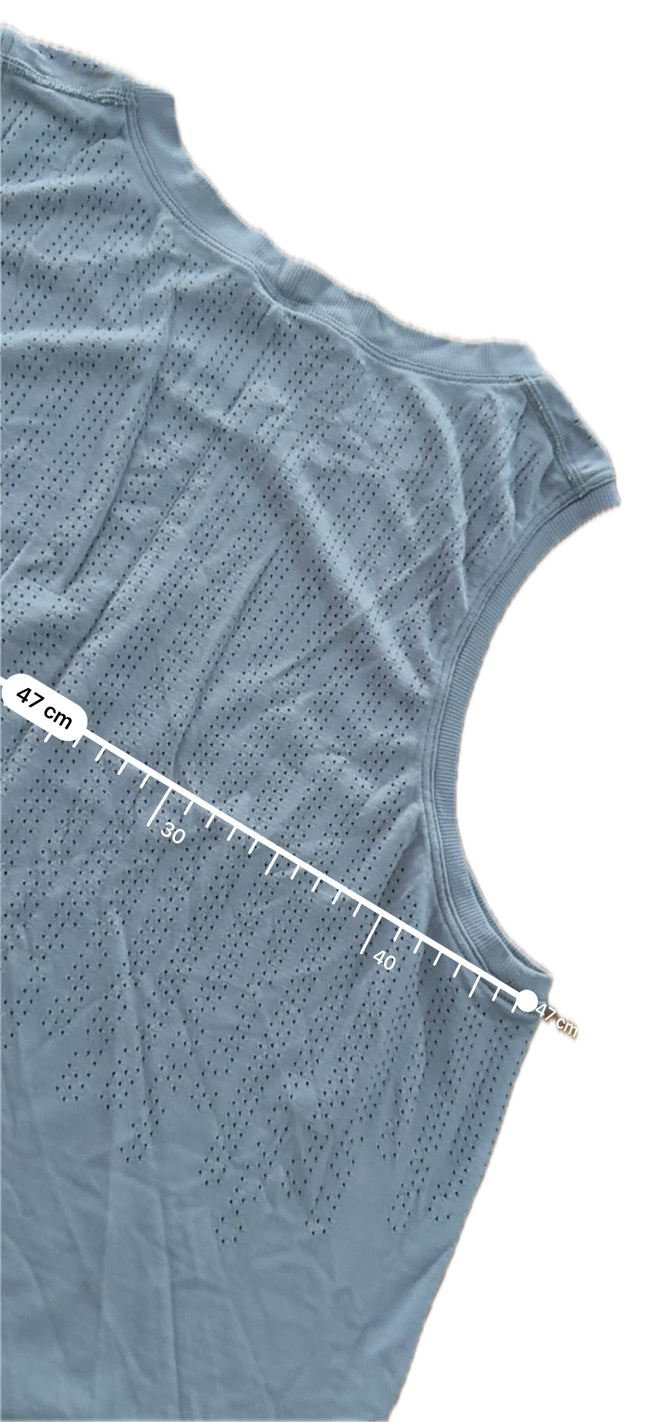 Tank Lululemon talla 10 azulita tela Silverscent®